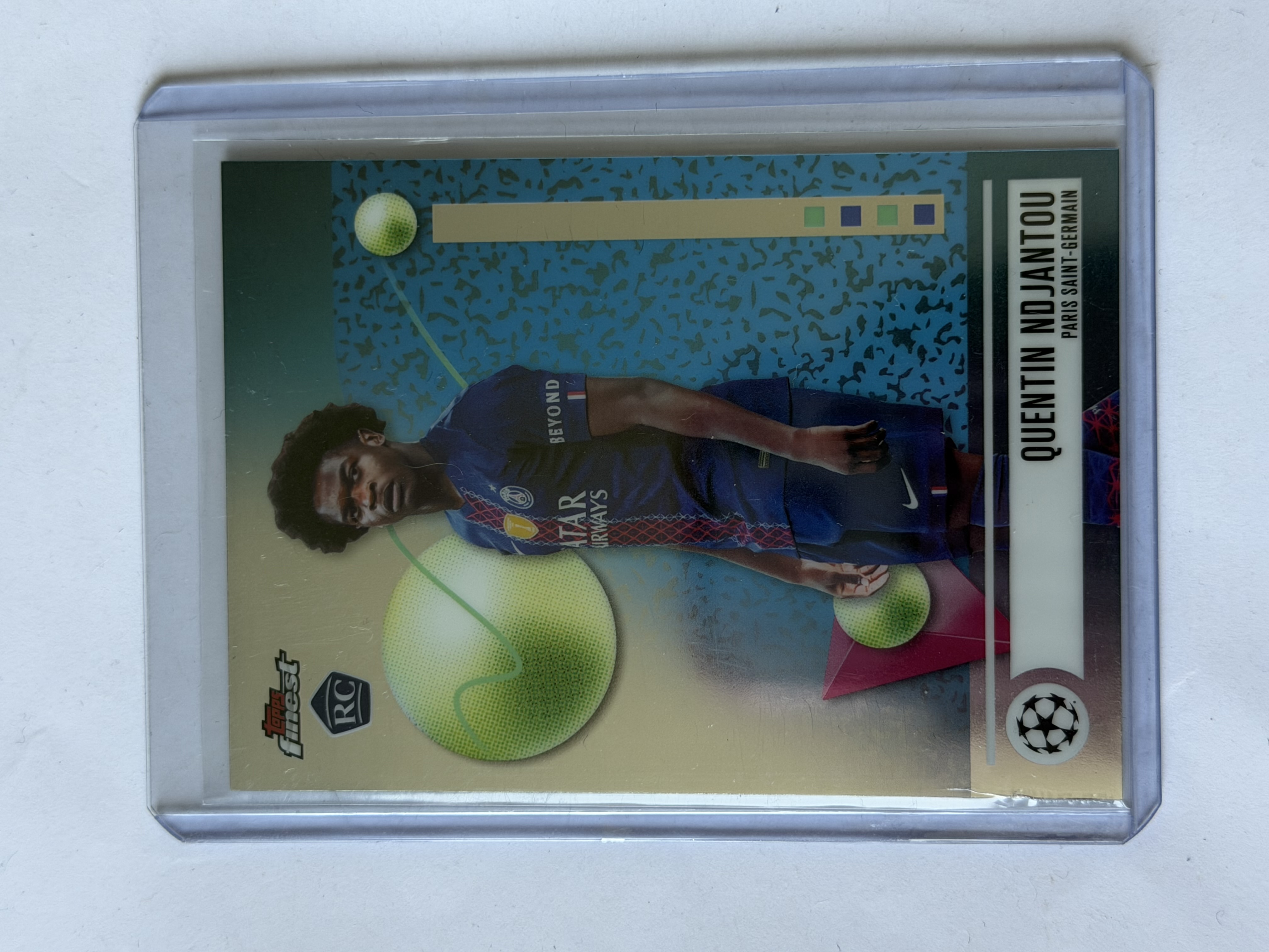 Carta Rookie Quentin NDJantou