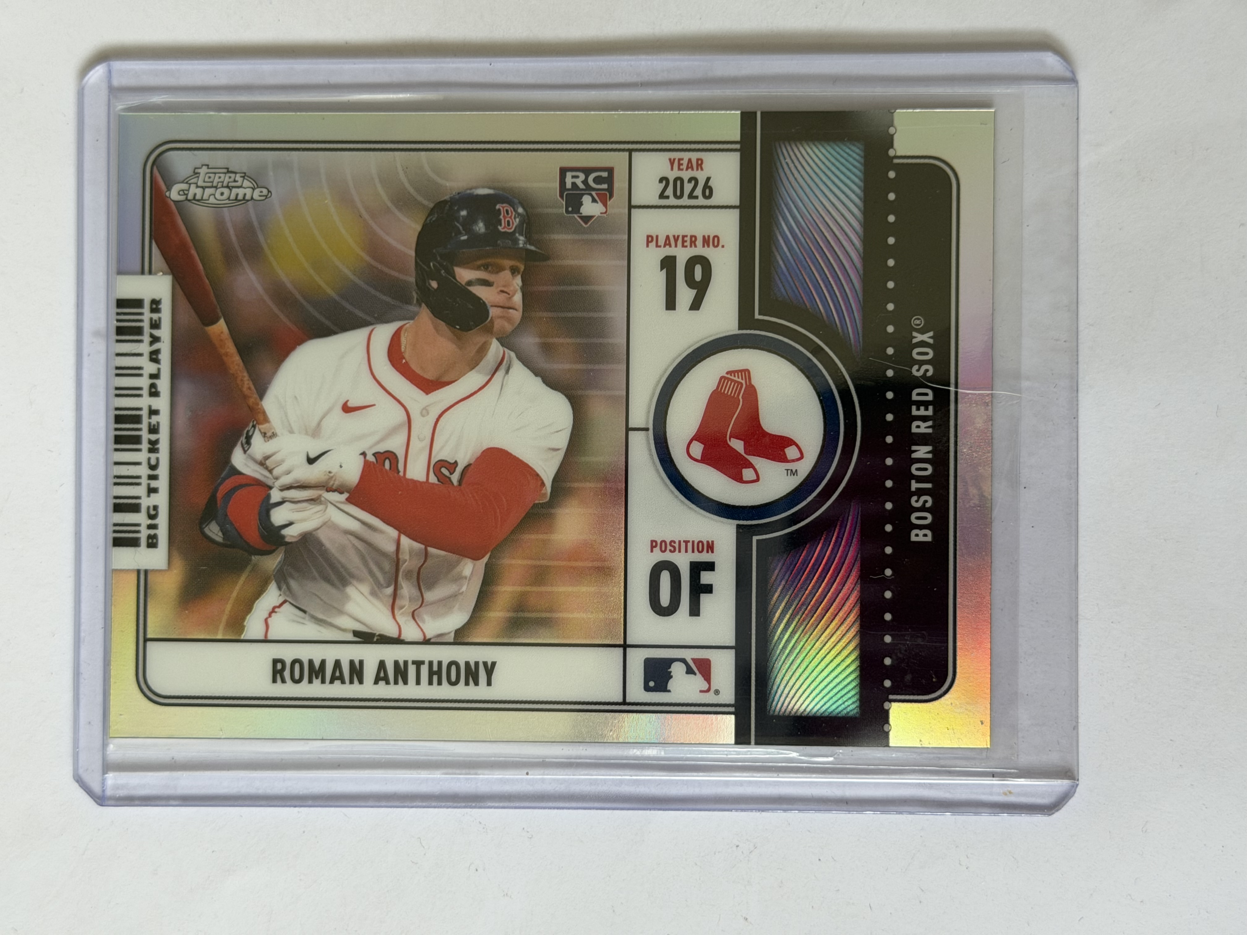 Carta Rookie Roman Anthony