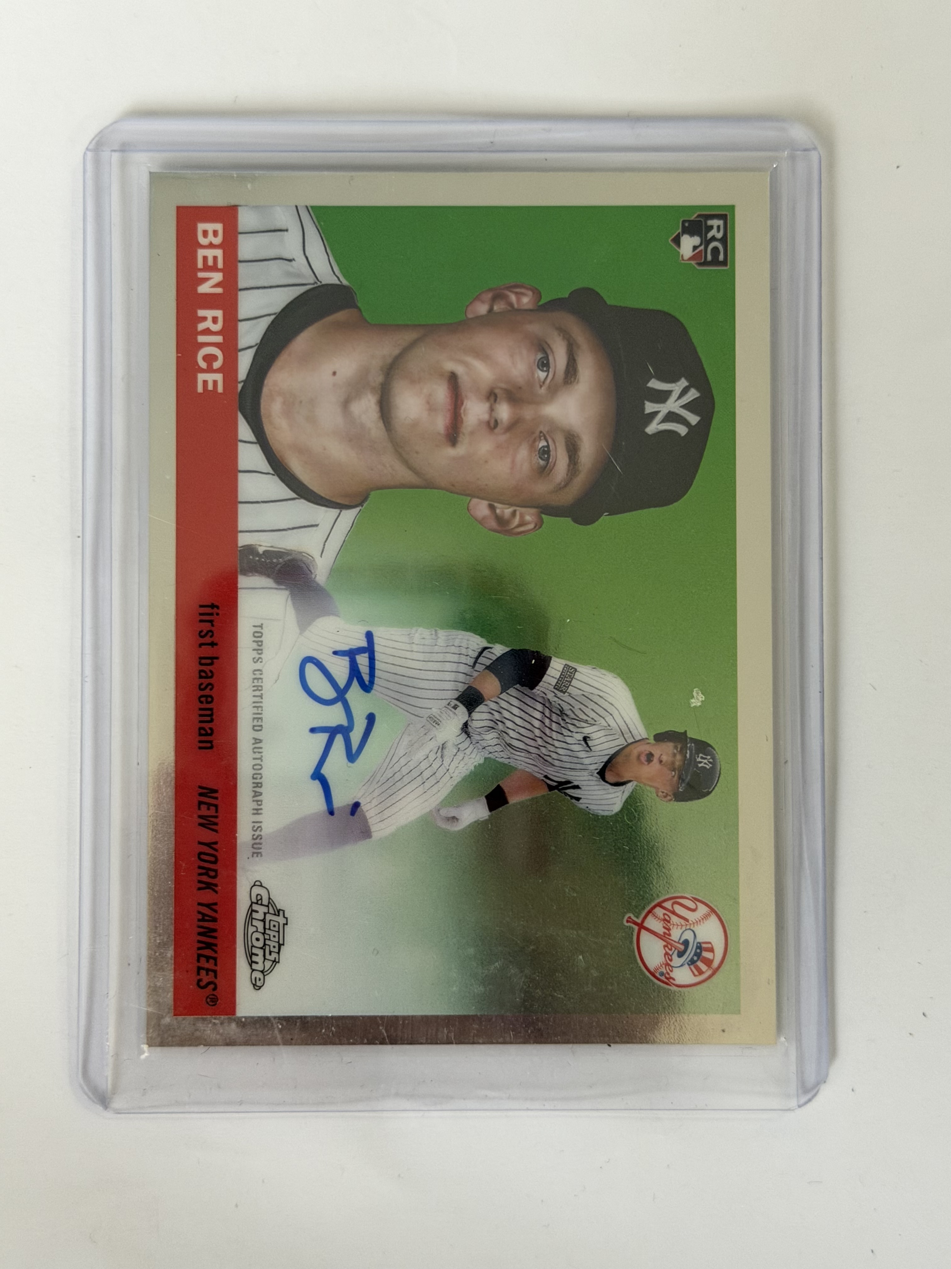 Carta Rockie Ben Rice Auto