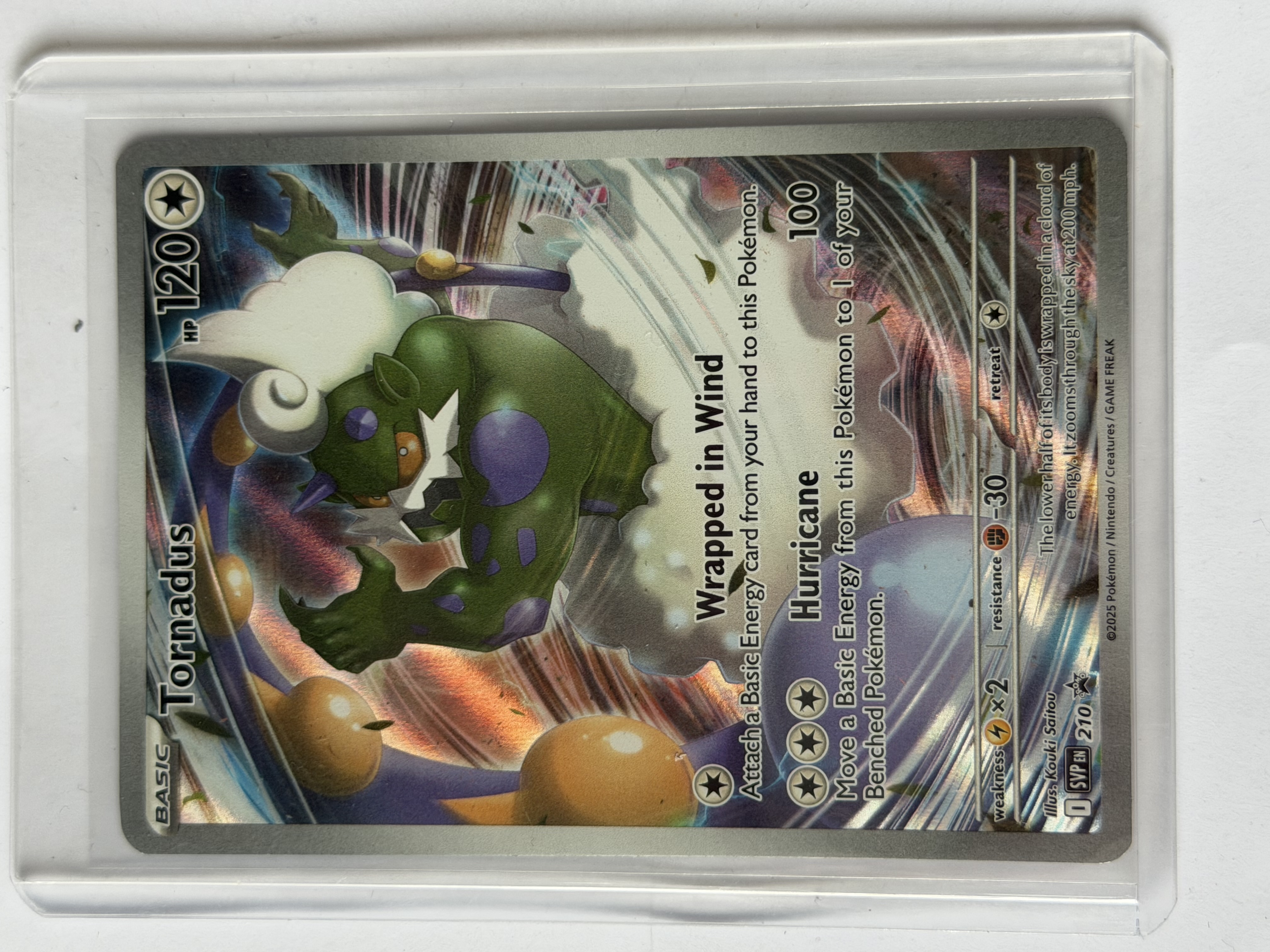 Carta Tornadus 210 — Pokémon Promo