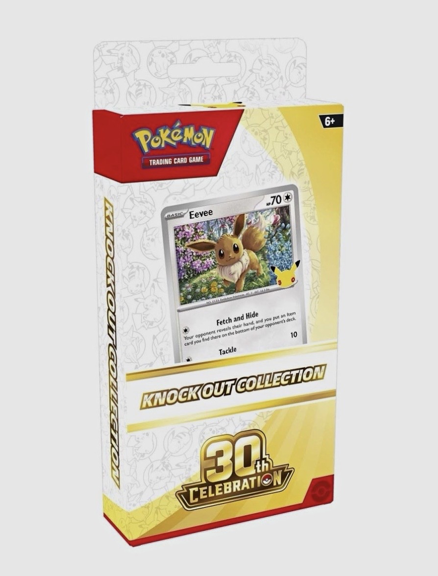 Caja Pokemon 30th Anniversary KnockOut Collection