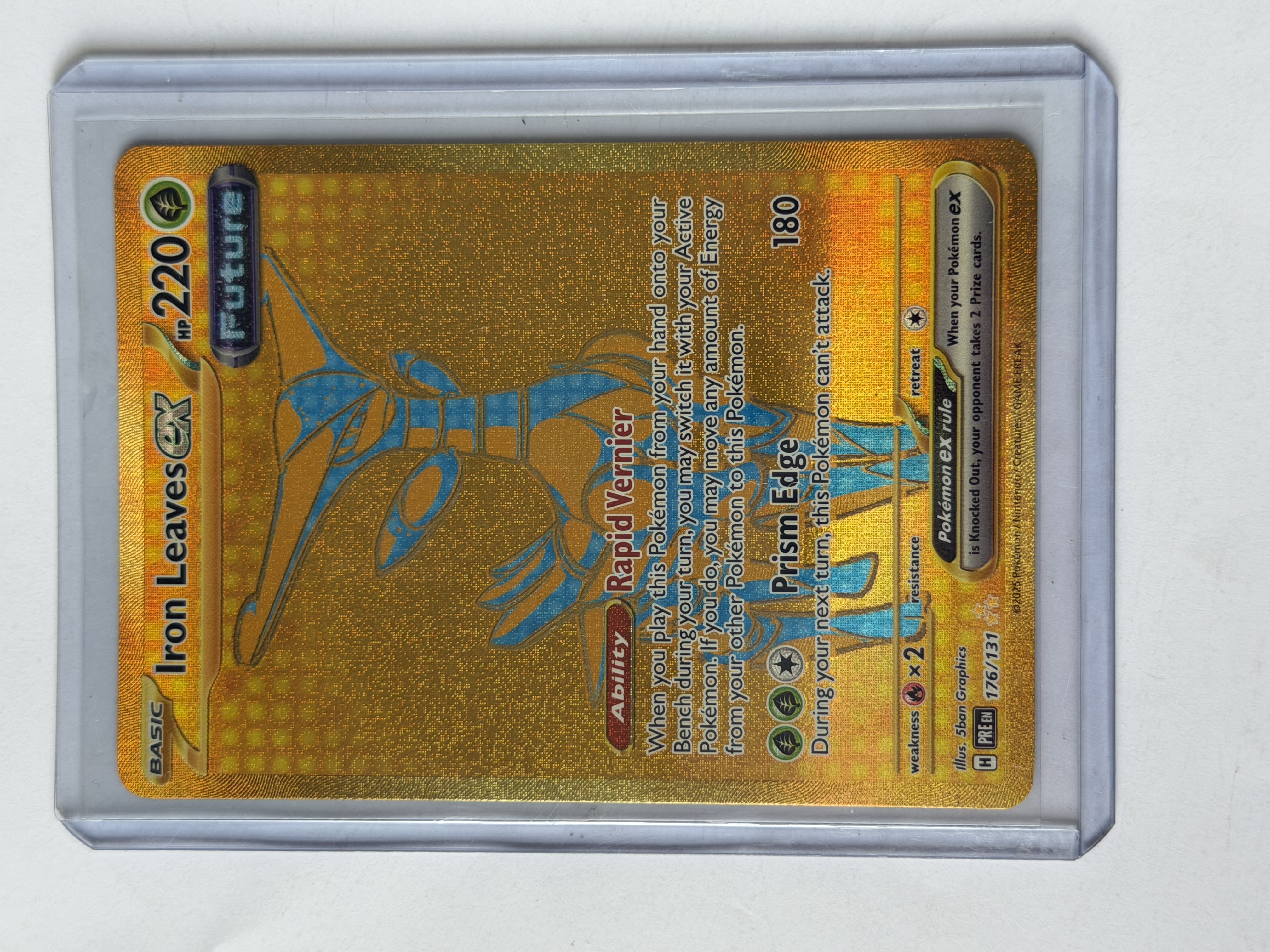 Carta Pokemon Iron Leaves ex