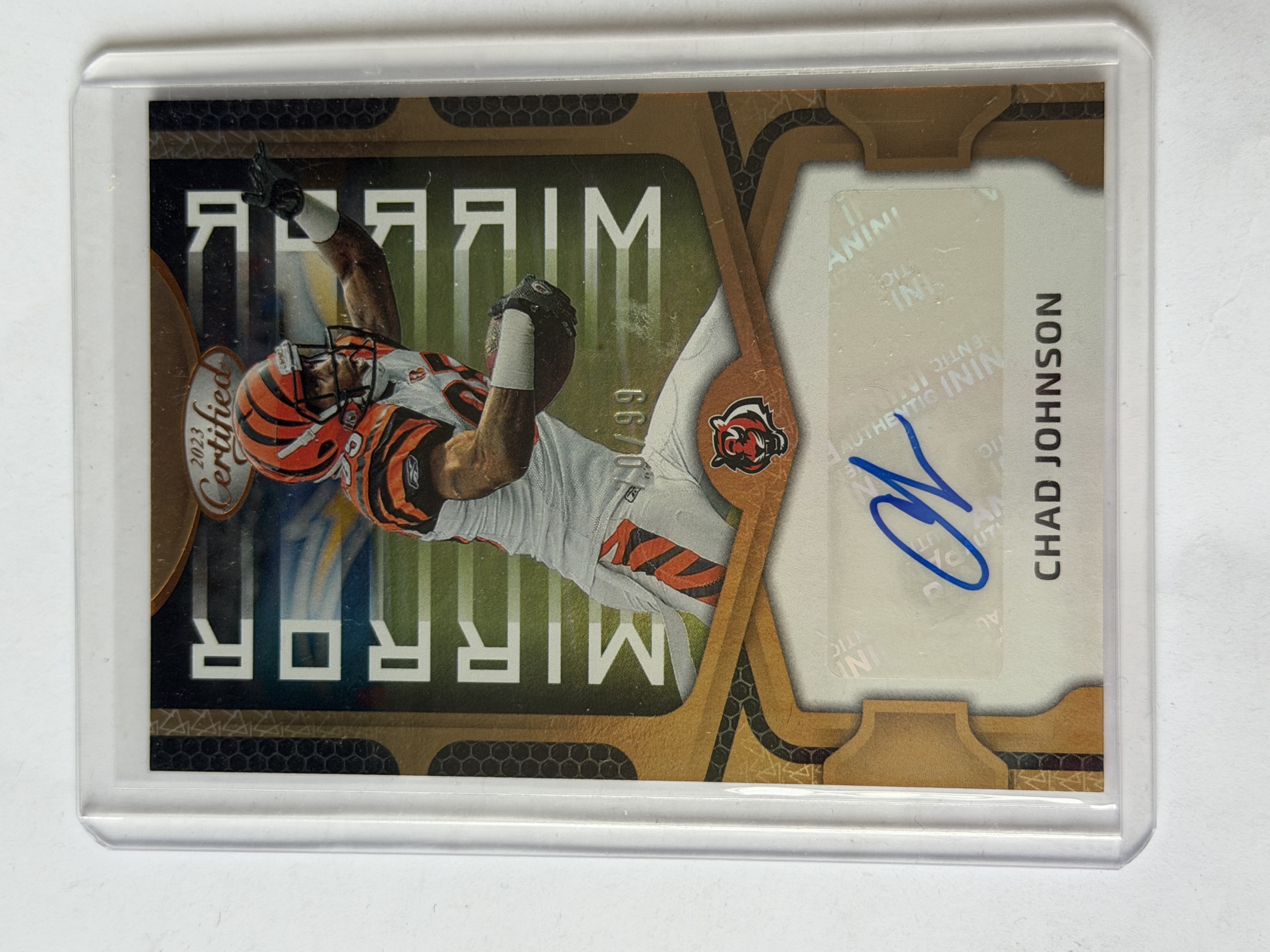 Carta Chad Jhonson 70/99 Auto