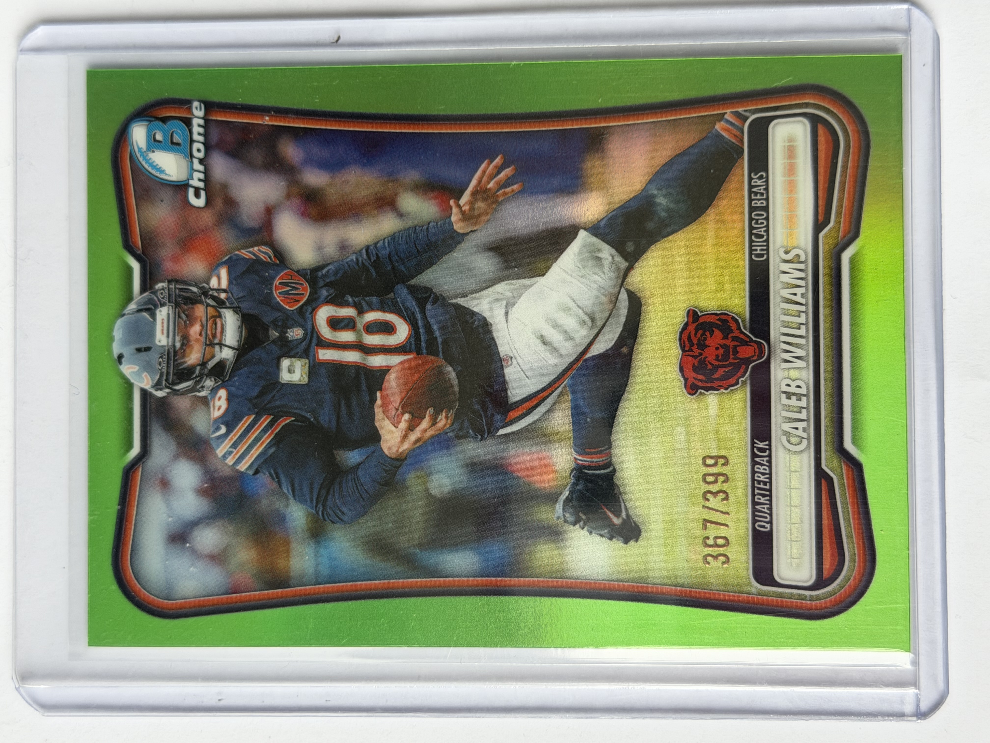 Carta Caleb Williams 367/399