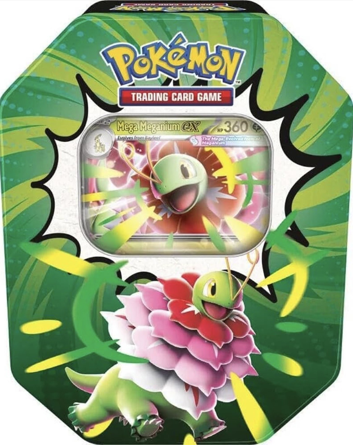 Caja de metal Pokemon Ascended Heroes Mega Magnium ex