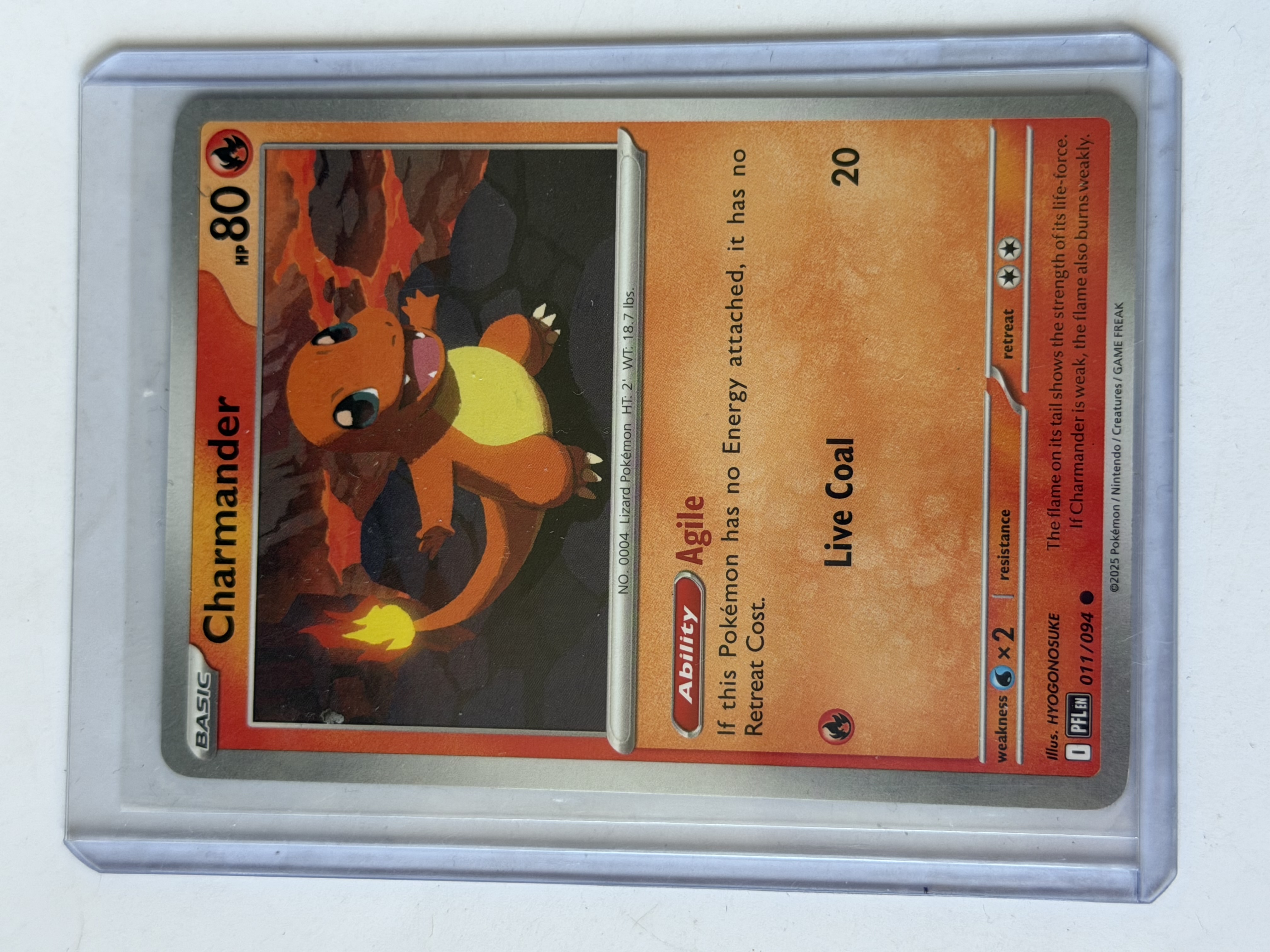 Carta Pokemon Charmander