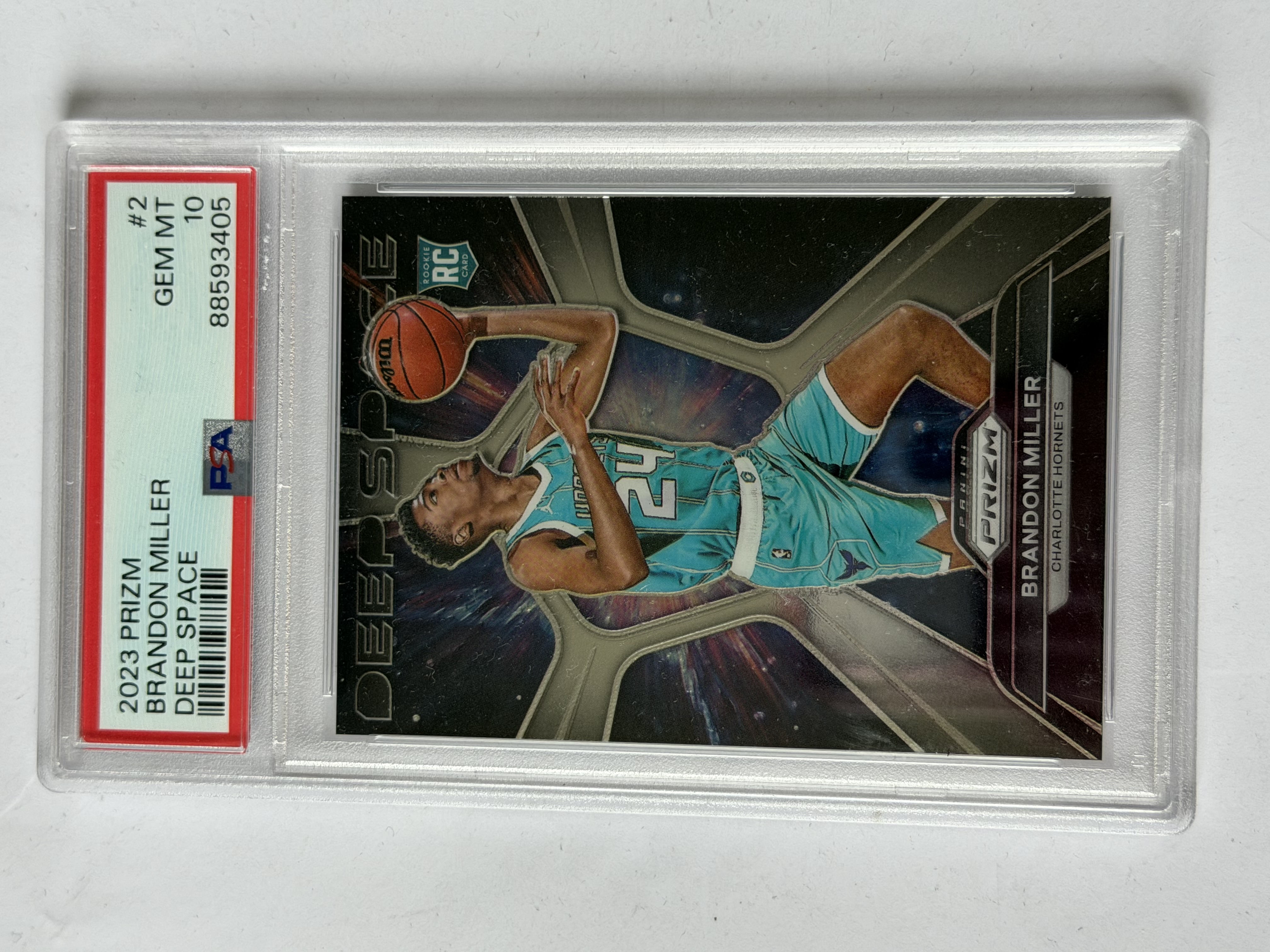 Carta Brandon Miller PSA 10