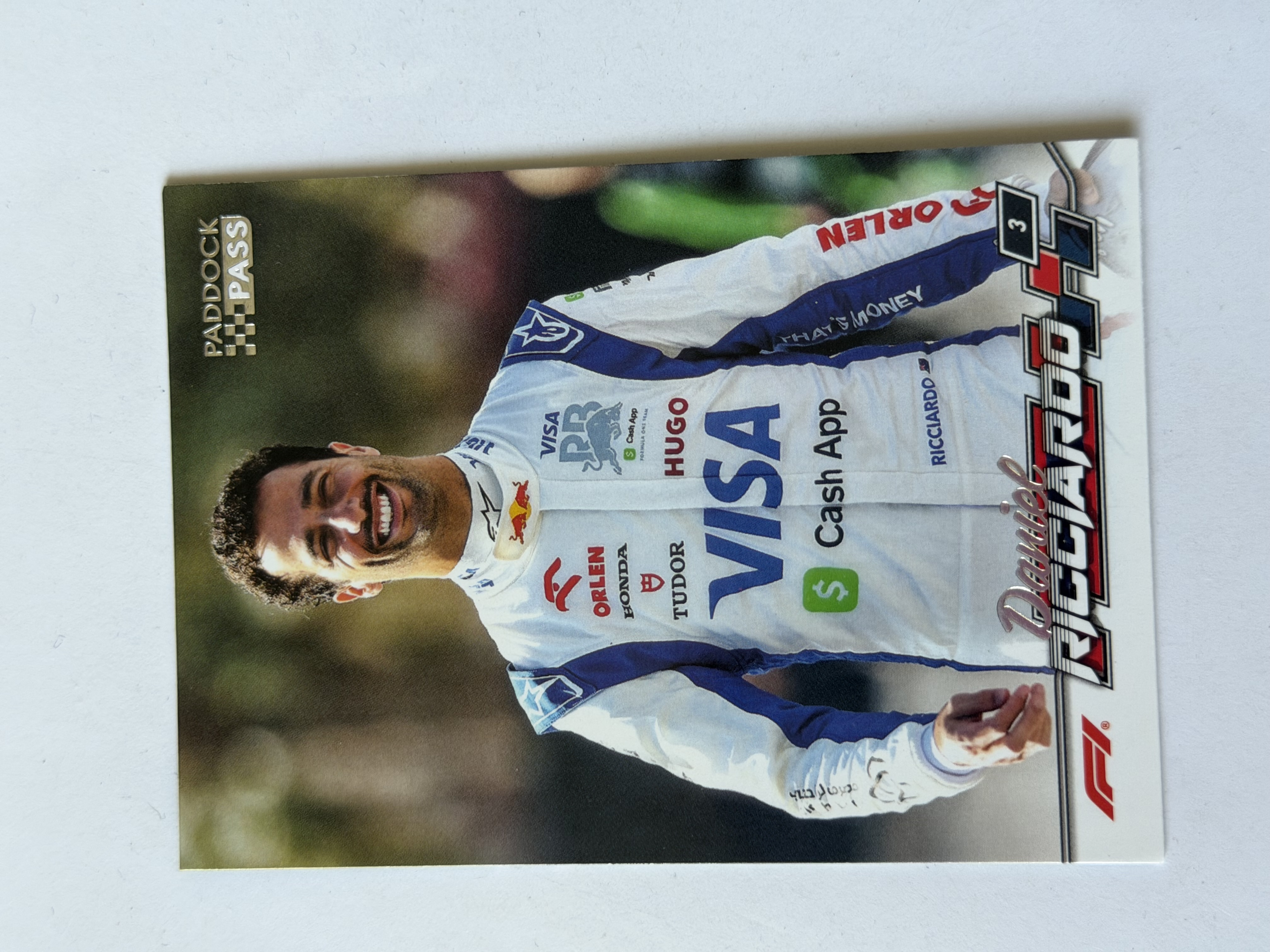 Carta Daniel Ricciardo