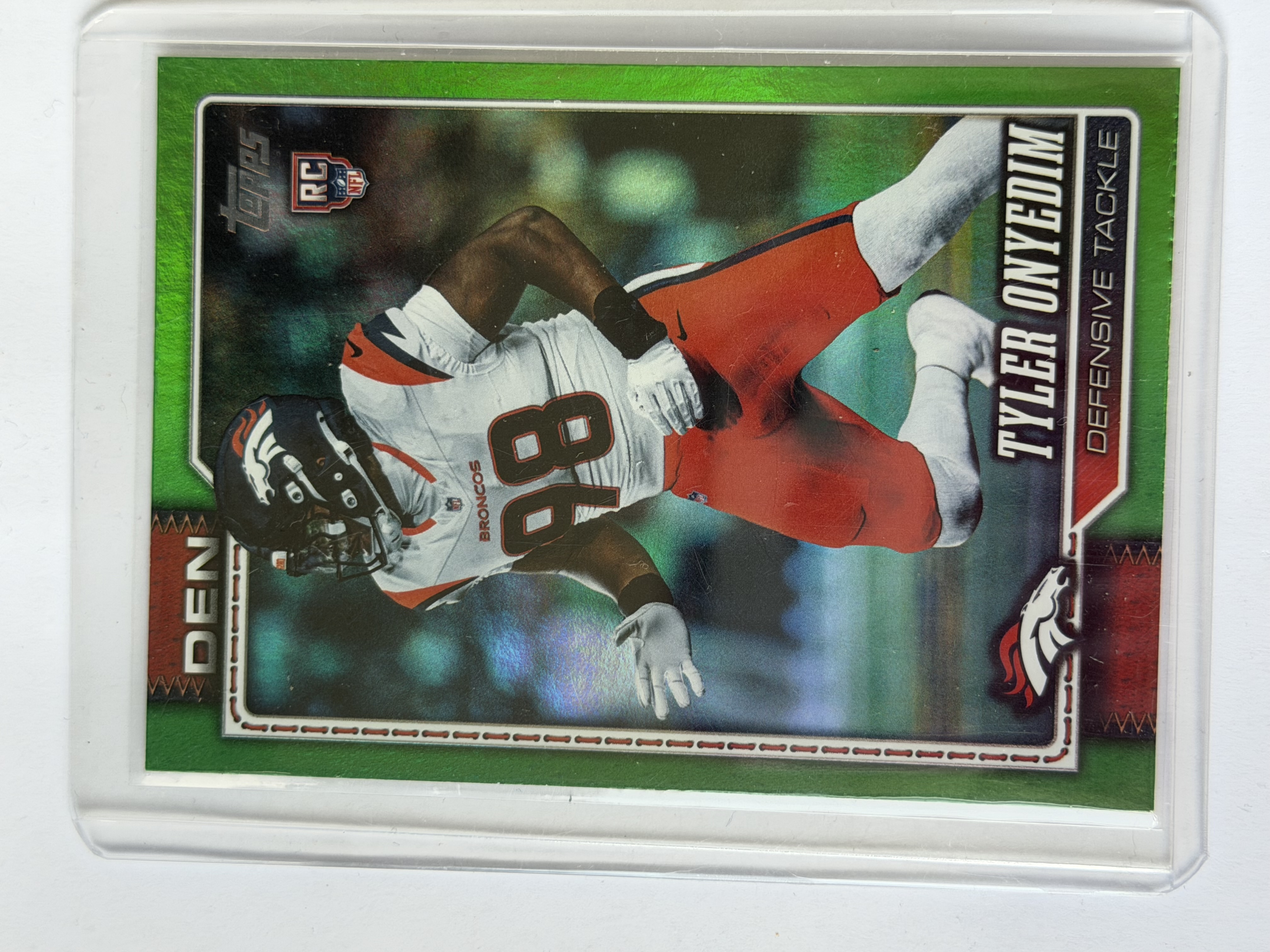 Carta Rookie Tyler Onyedim