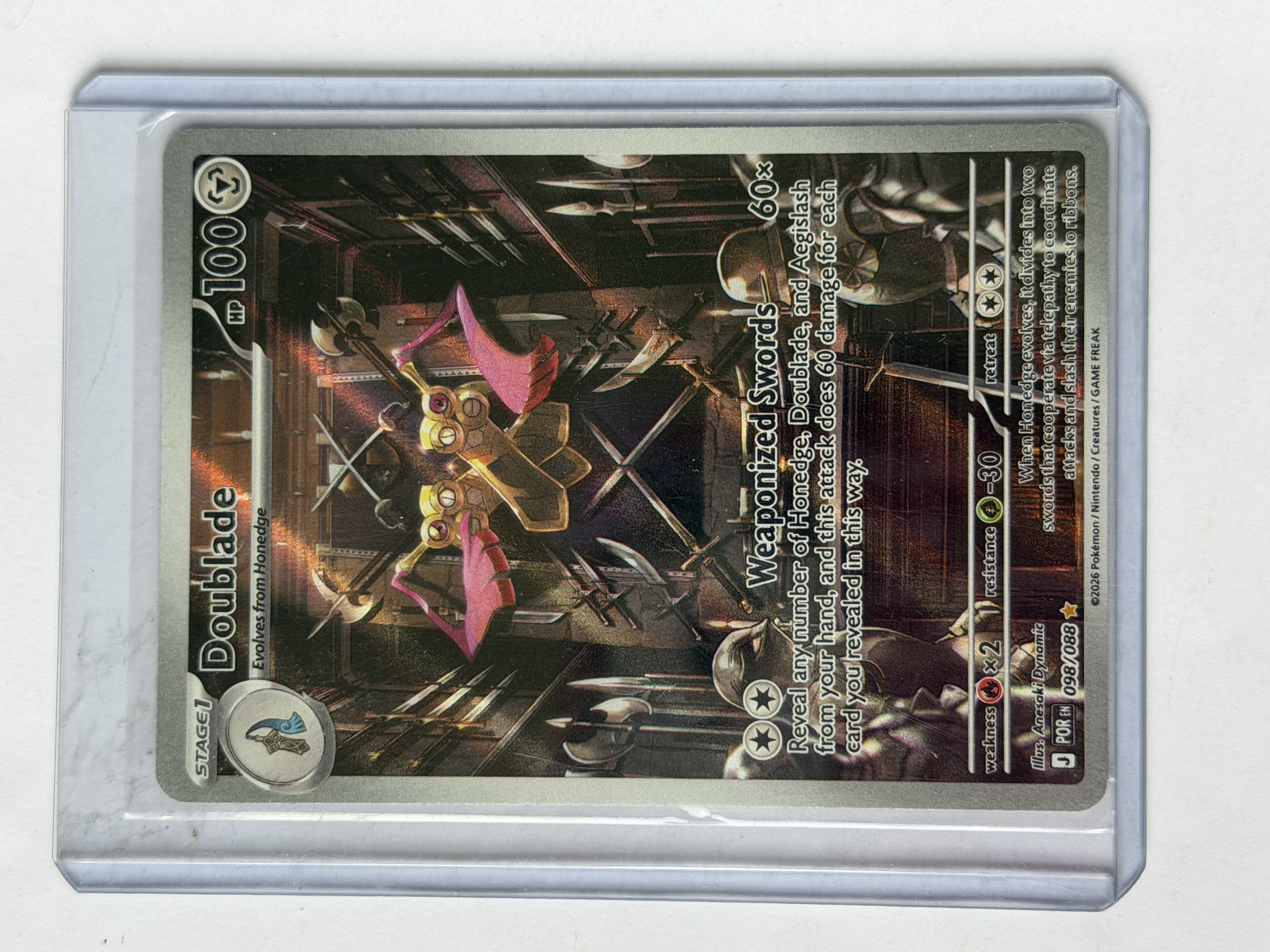 Carta Pokemon Doublade