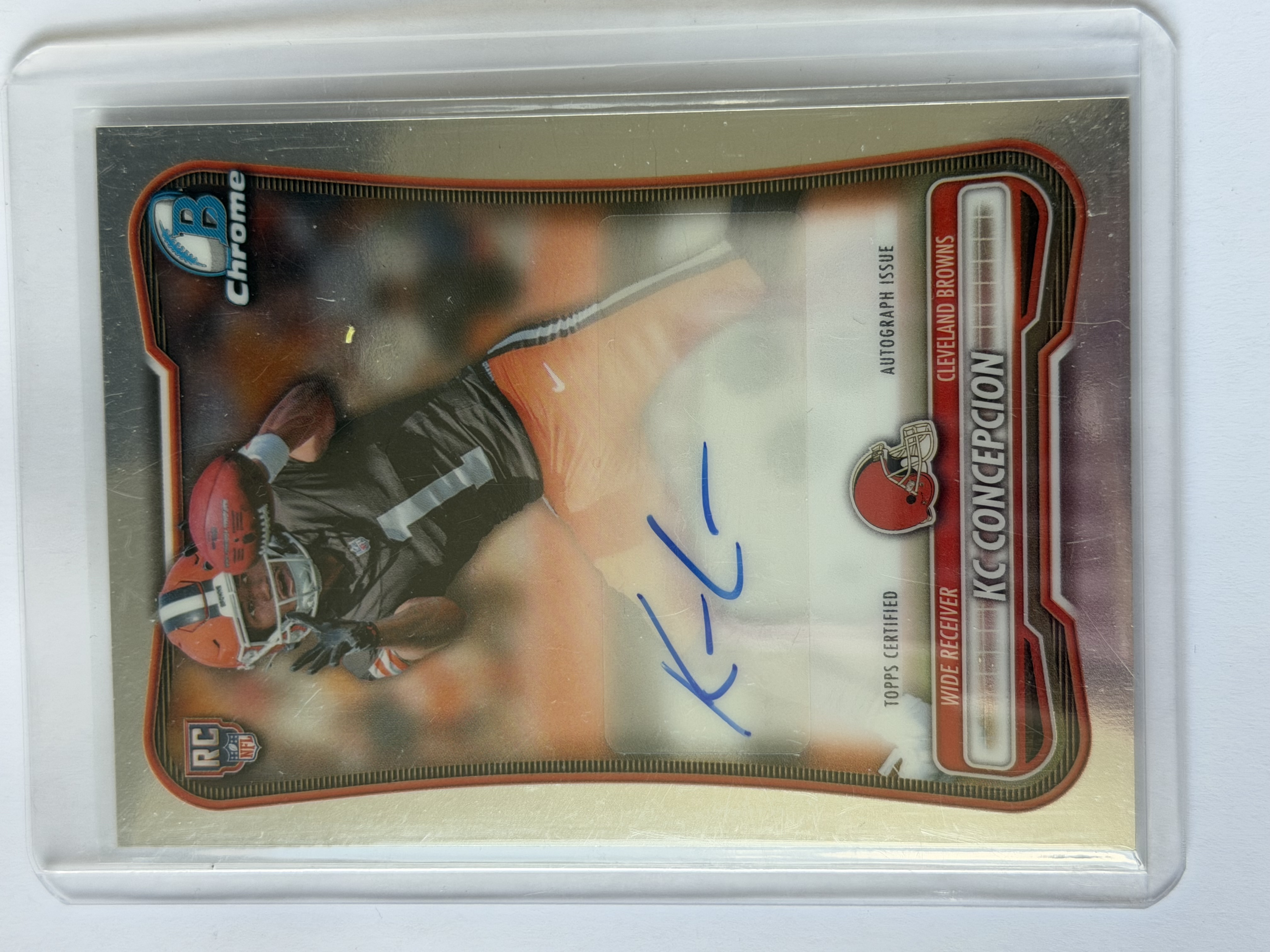 Carta Rookie KC Concepcion Auto