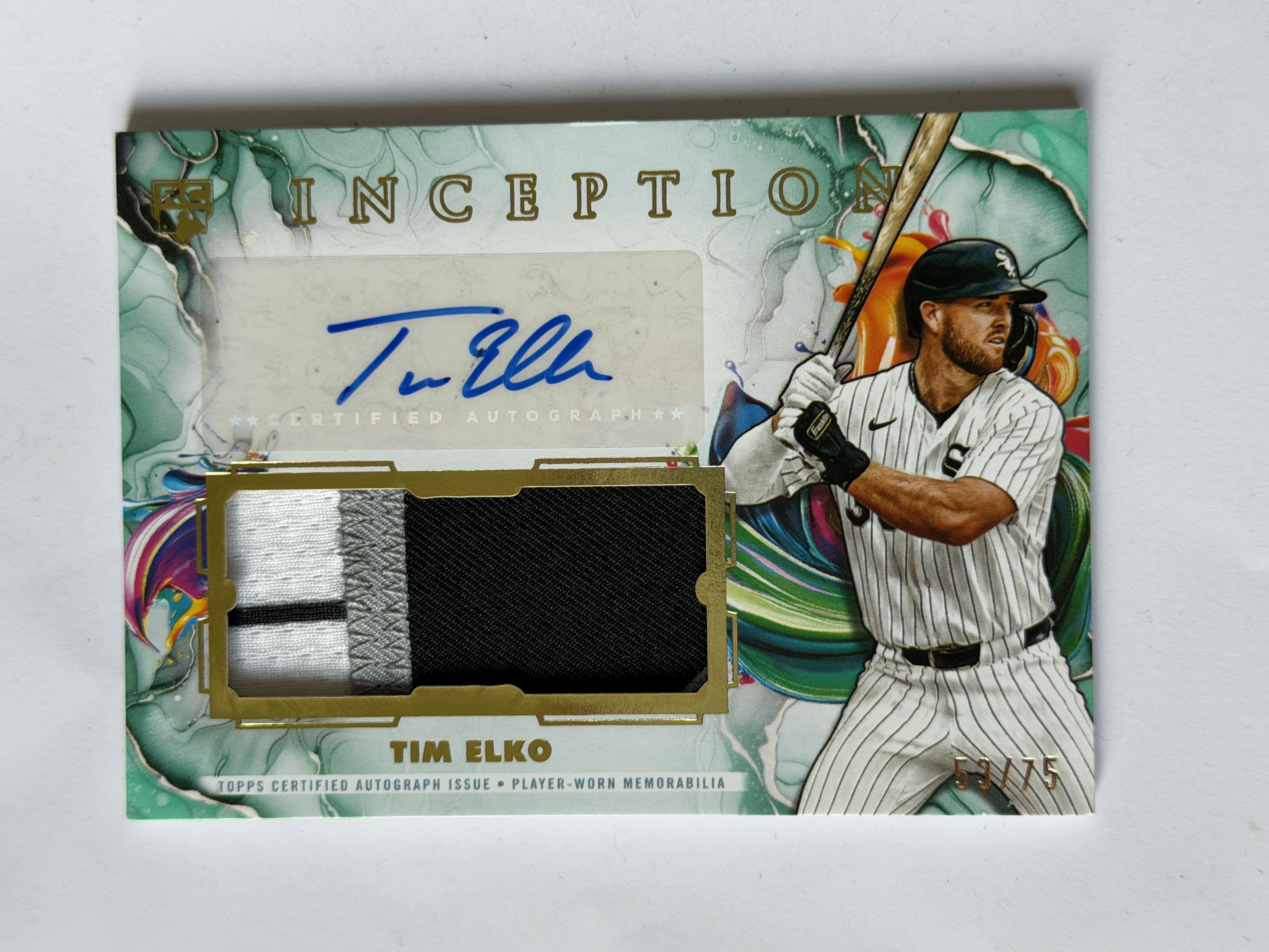 Carta Tim Elko 53/75 Memoralia Auto