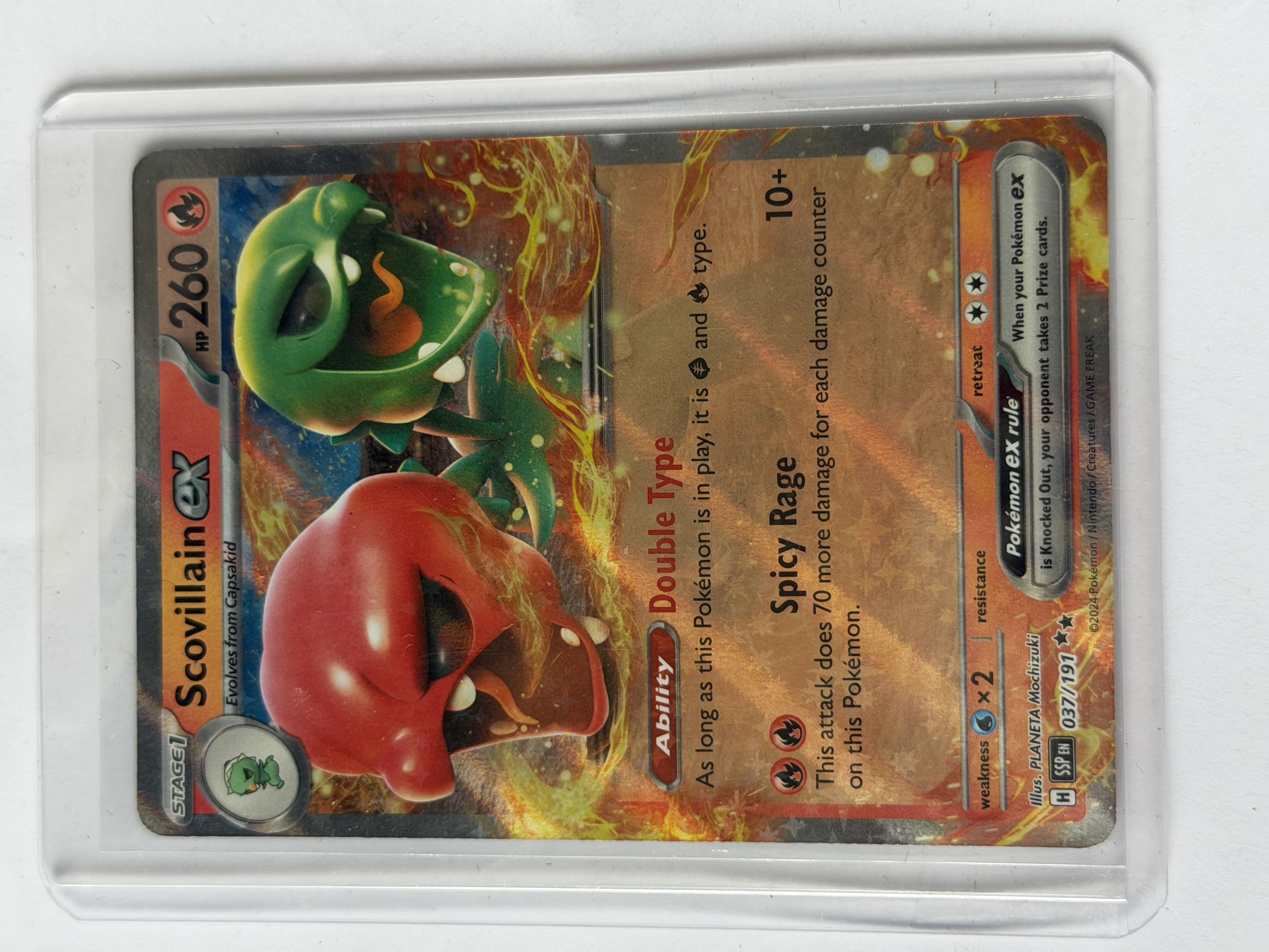 Carta Scovillain ex 037/191 — Pokémon TCG