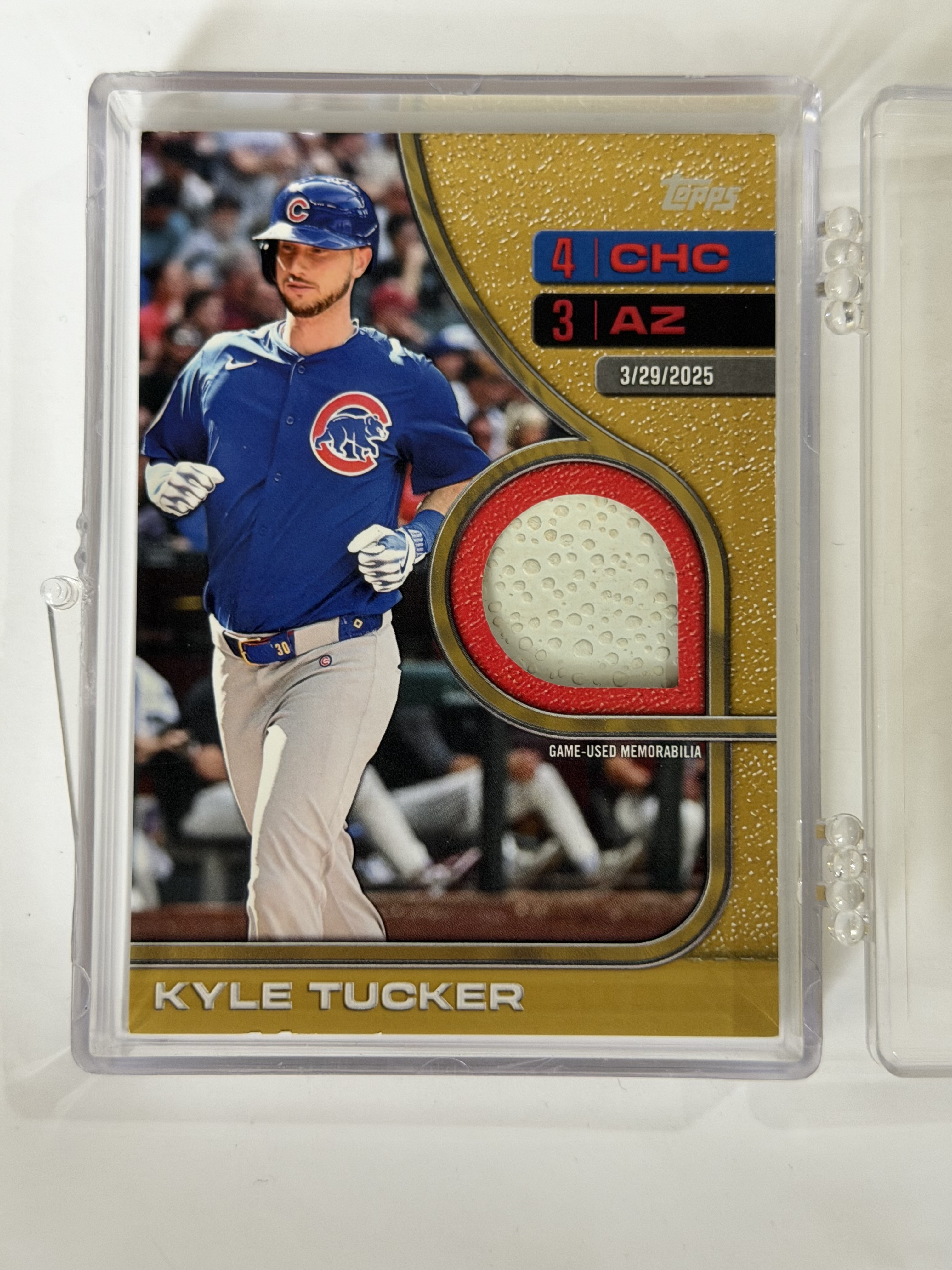 Carta Kyle Tucker Memoralia 26/50