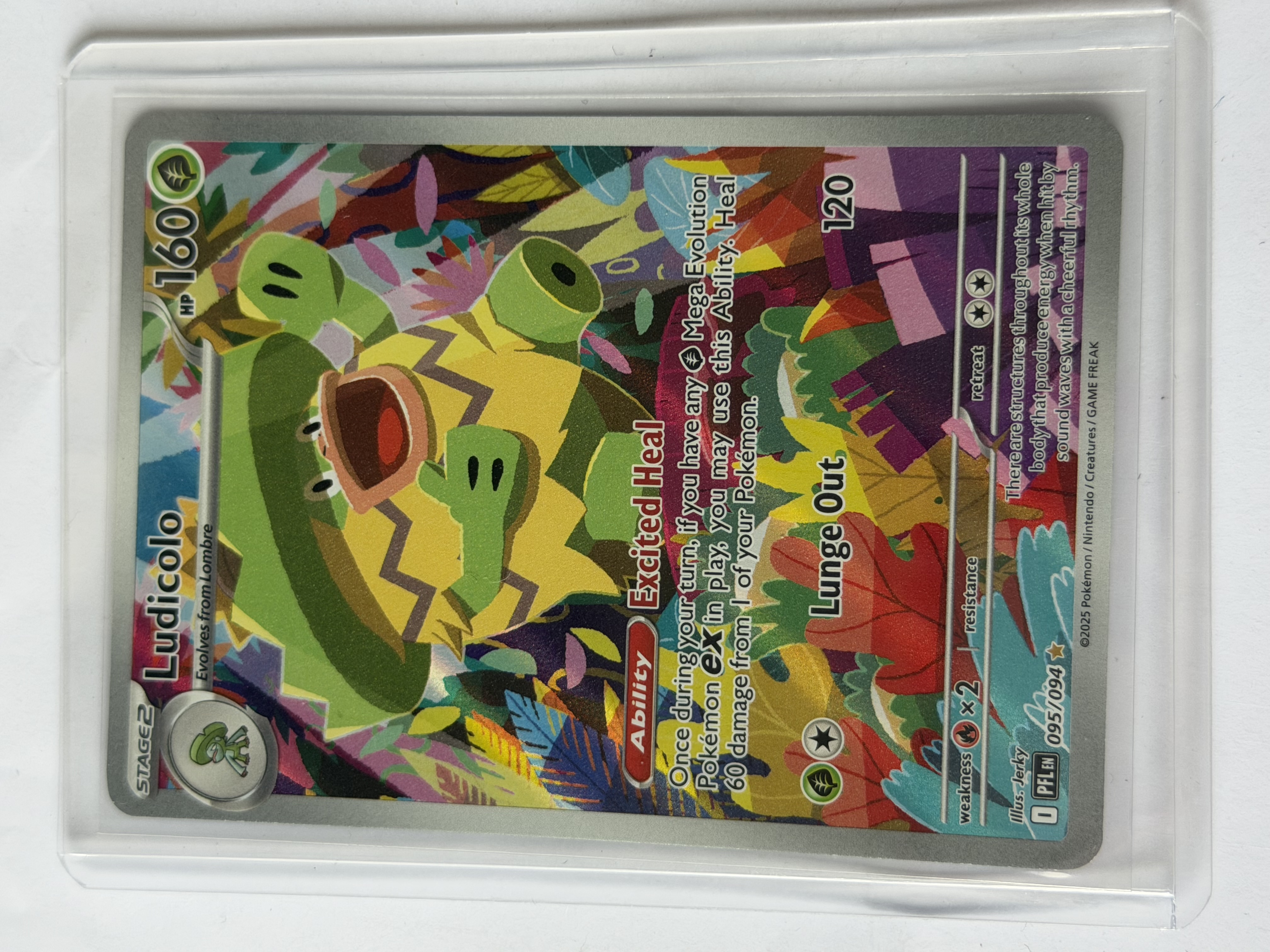 Carta Ludicolo — Phantasmal Flames