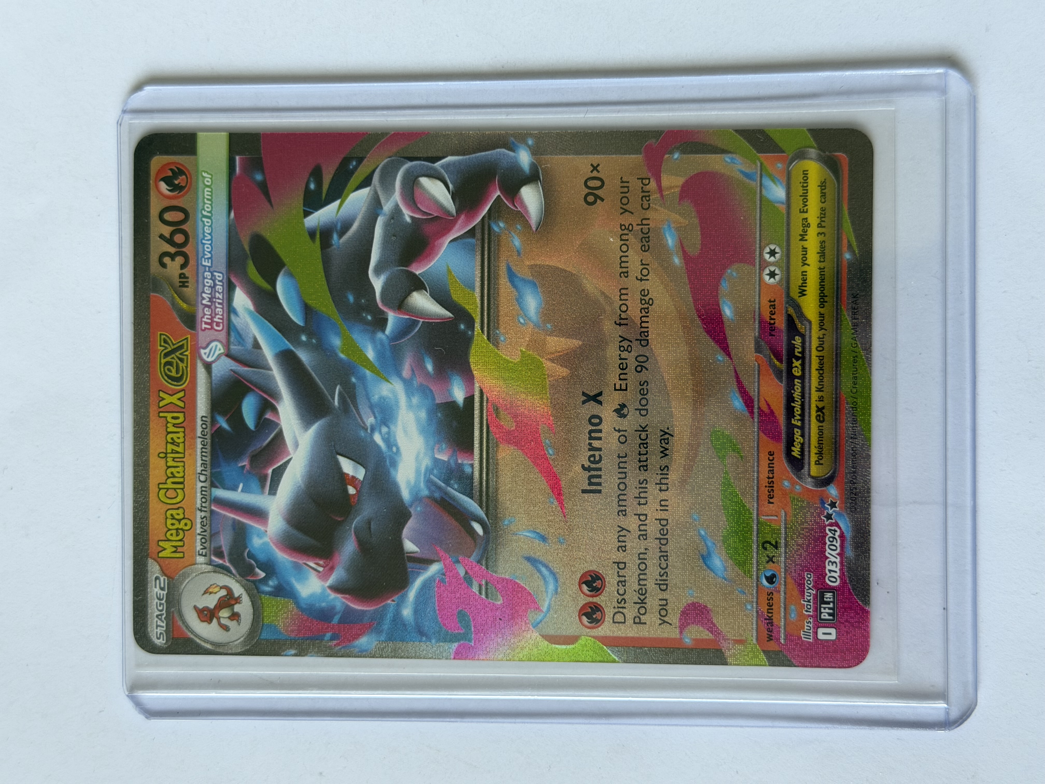 Carta Mega Charizard X ex