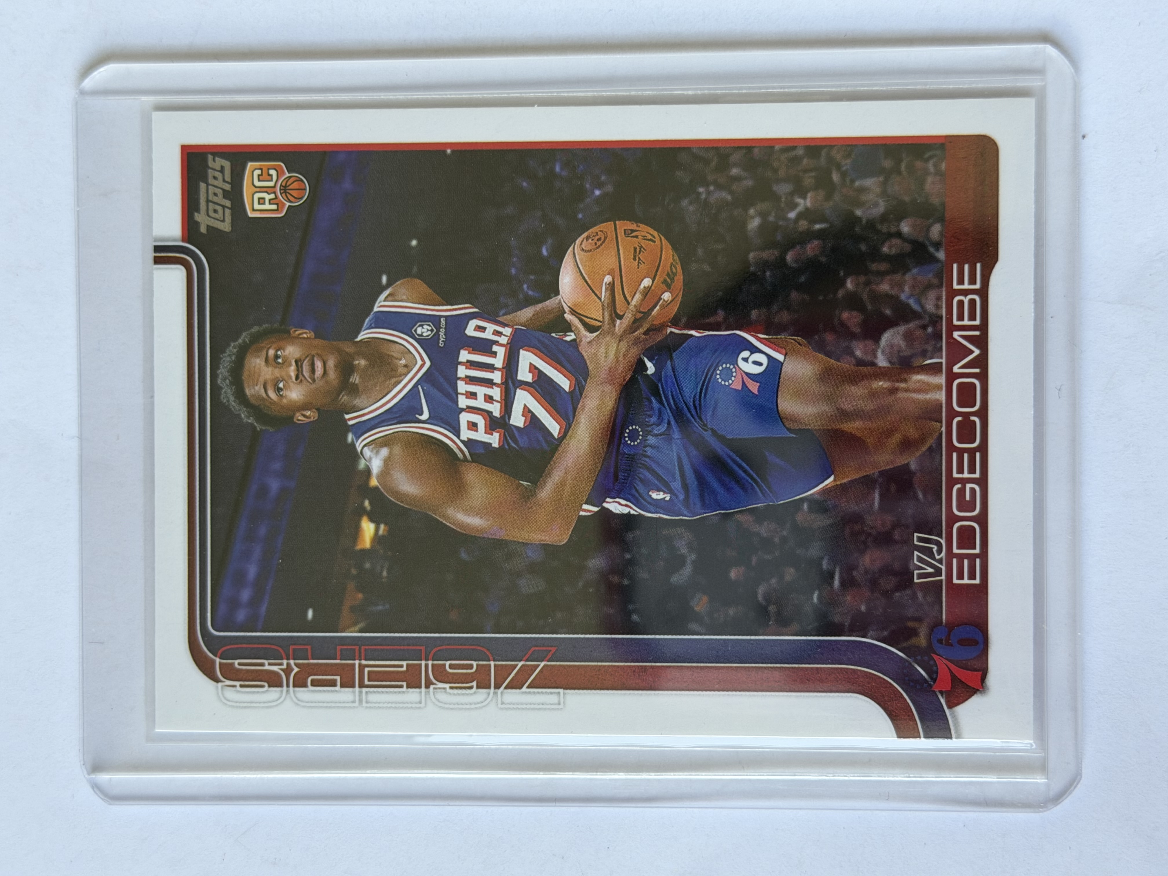 Carta Rookie VJ Edgecombe