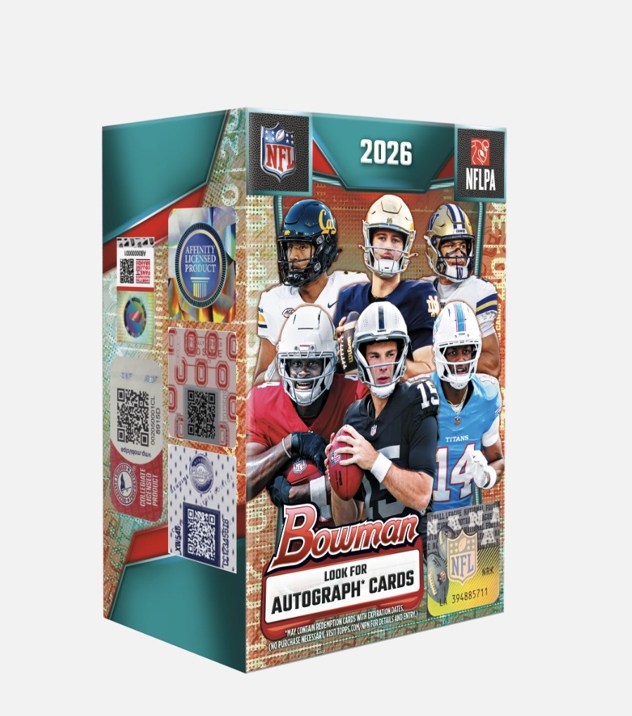 Caja 2026 Topps Bowman NFL Value Box