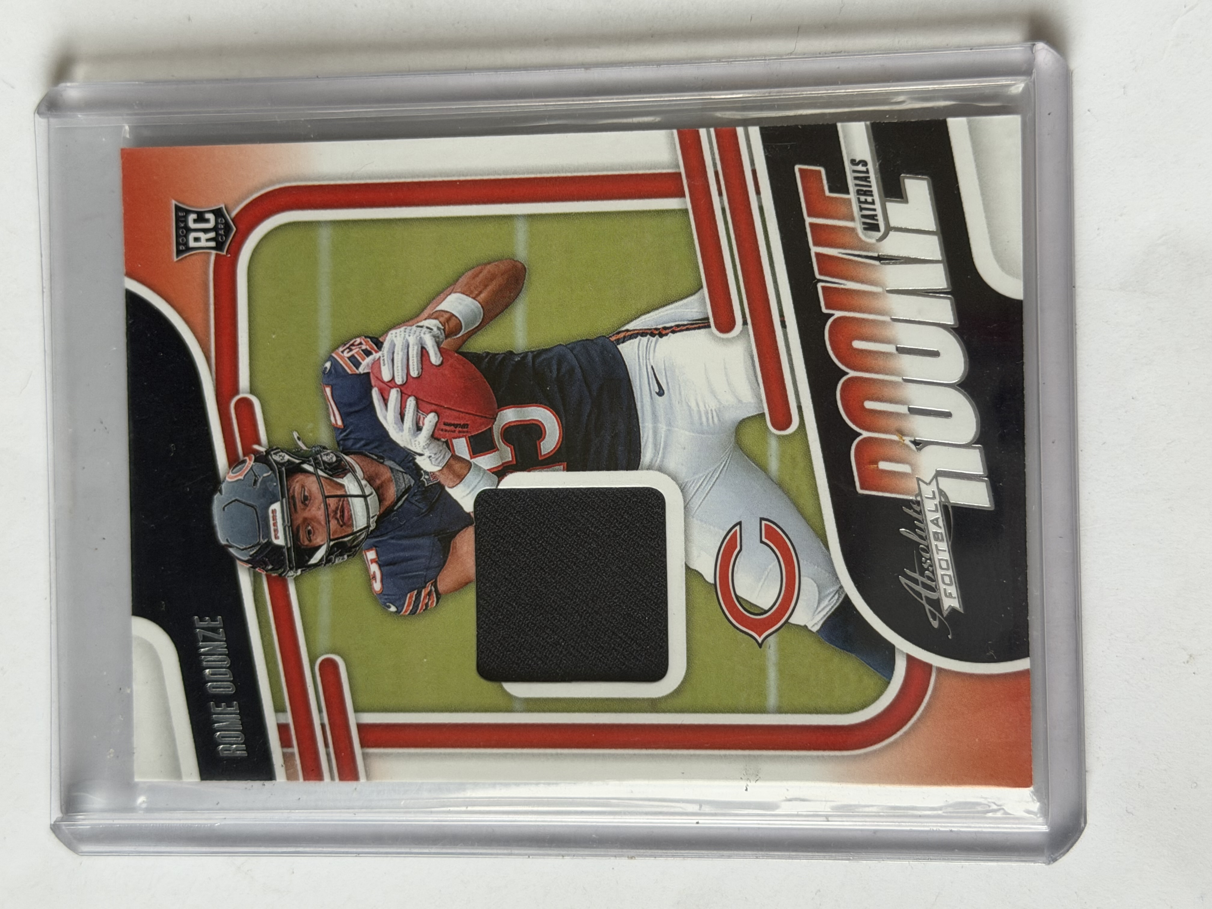 Carta Rookie Rome Odunze Memoralia