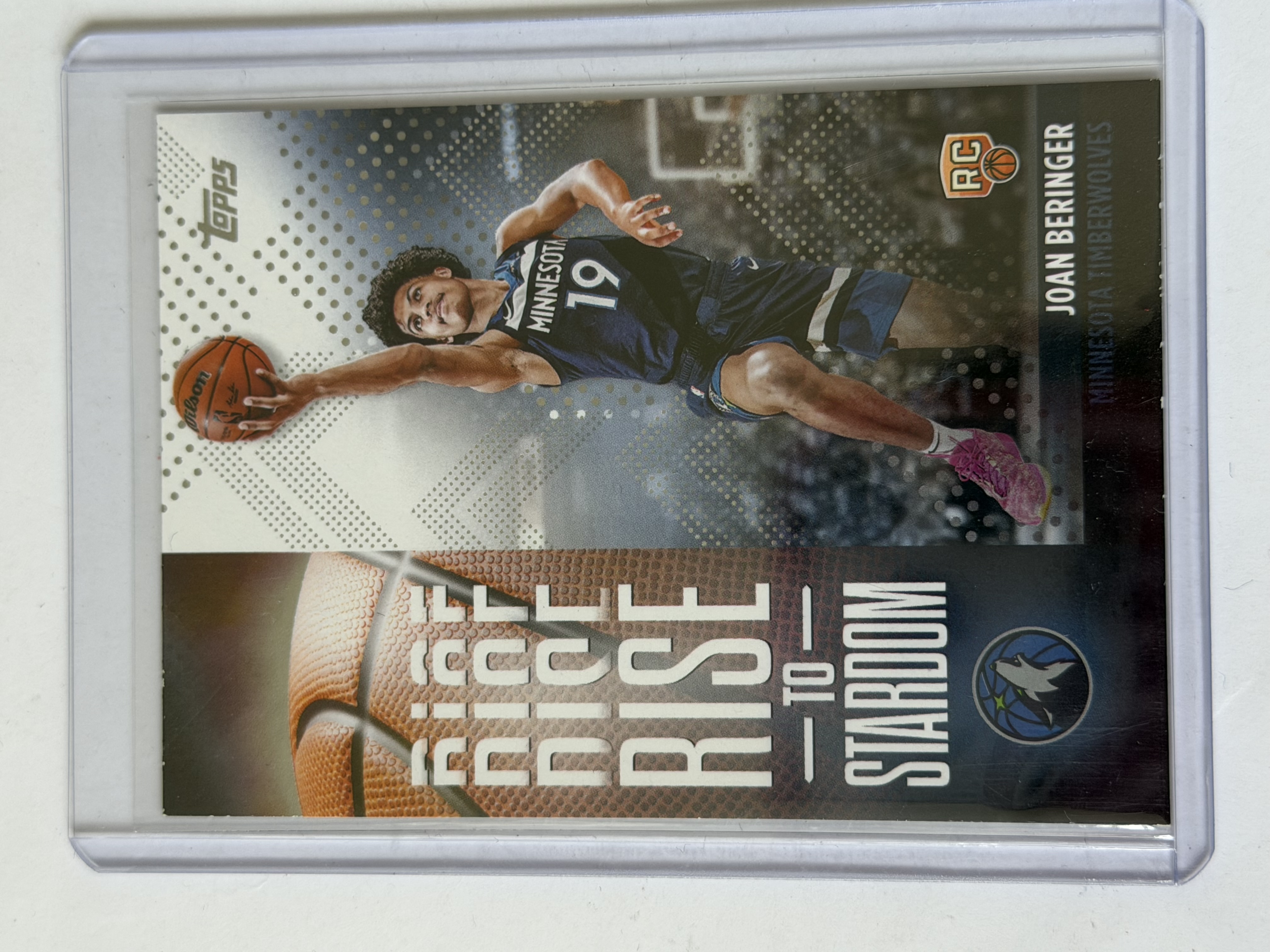 Carta Rookie Joan Beringer