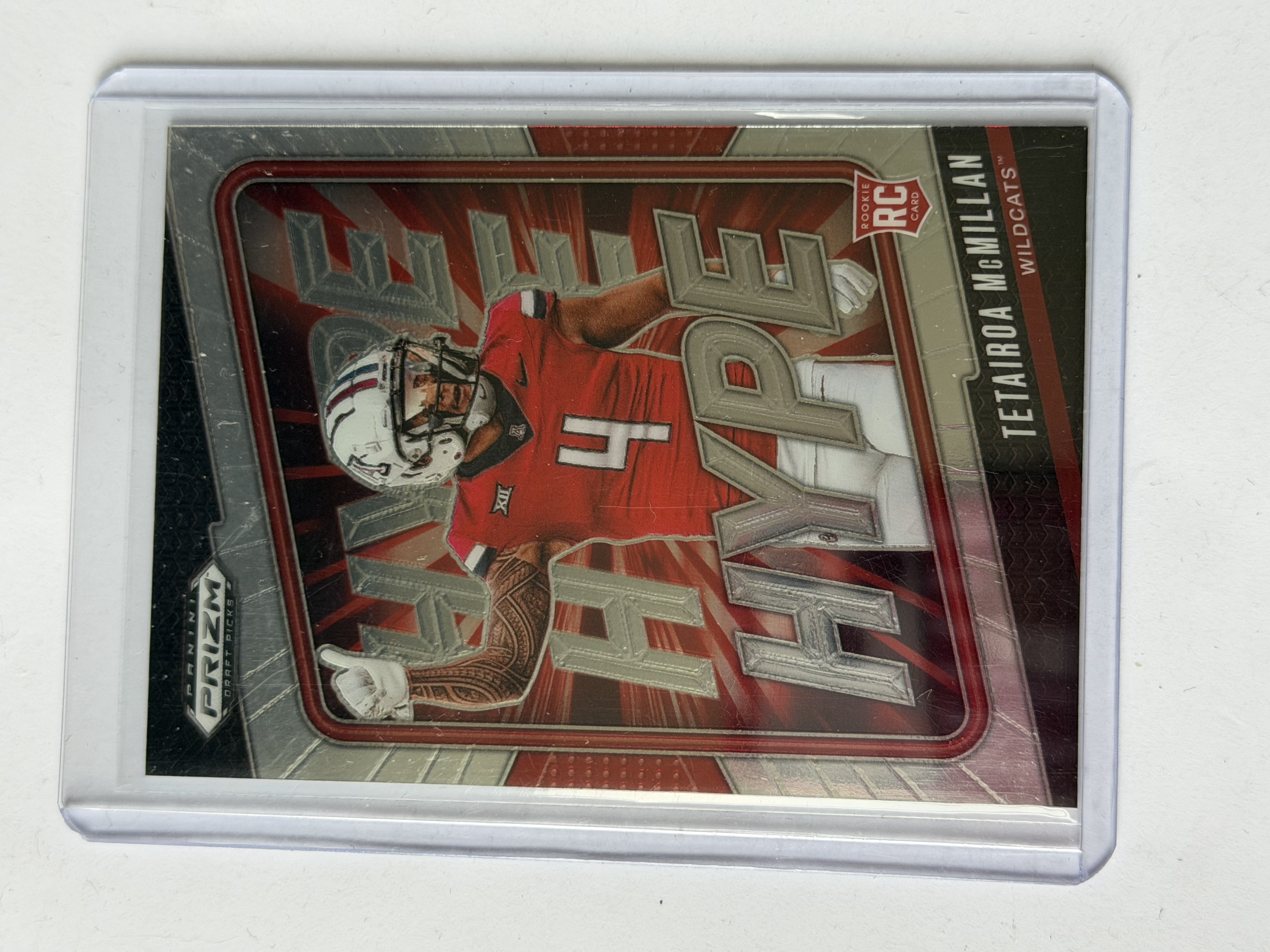Carta Rookie Tetairoa McMillan
