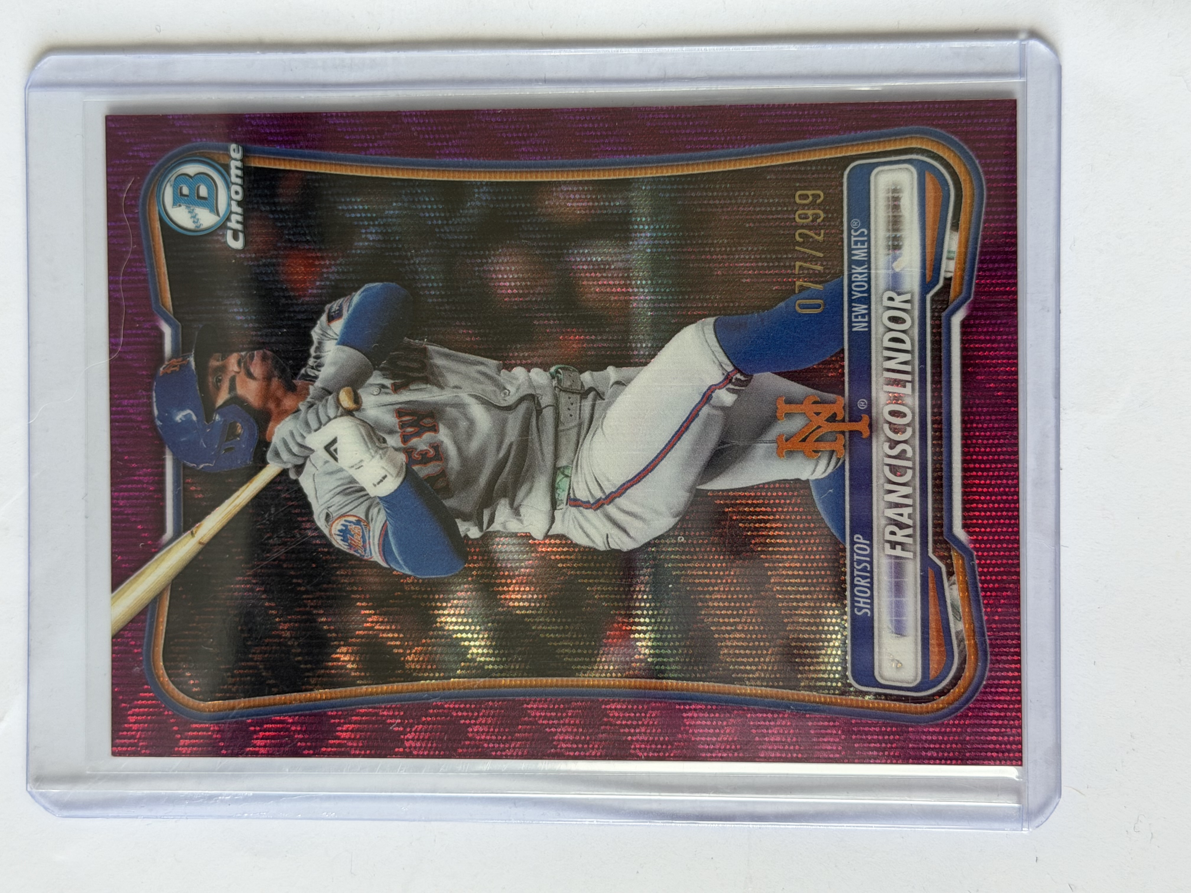 Carta Francisco Lindor 77/299