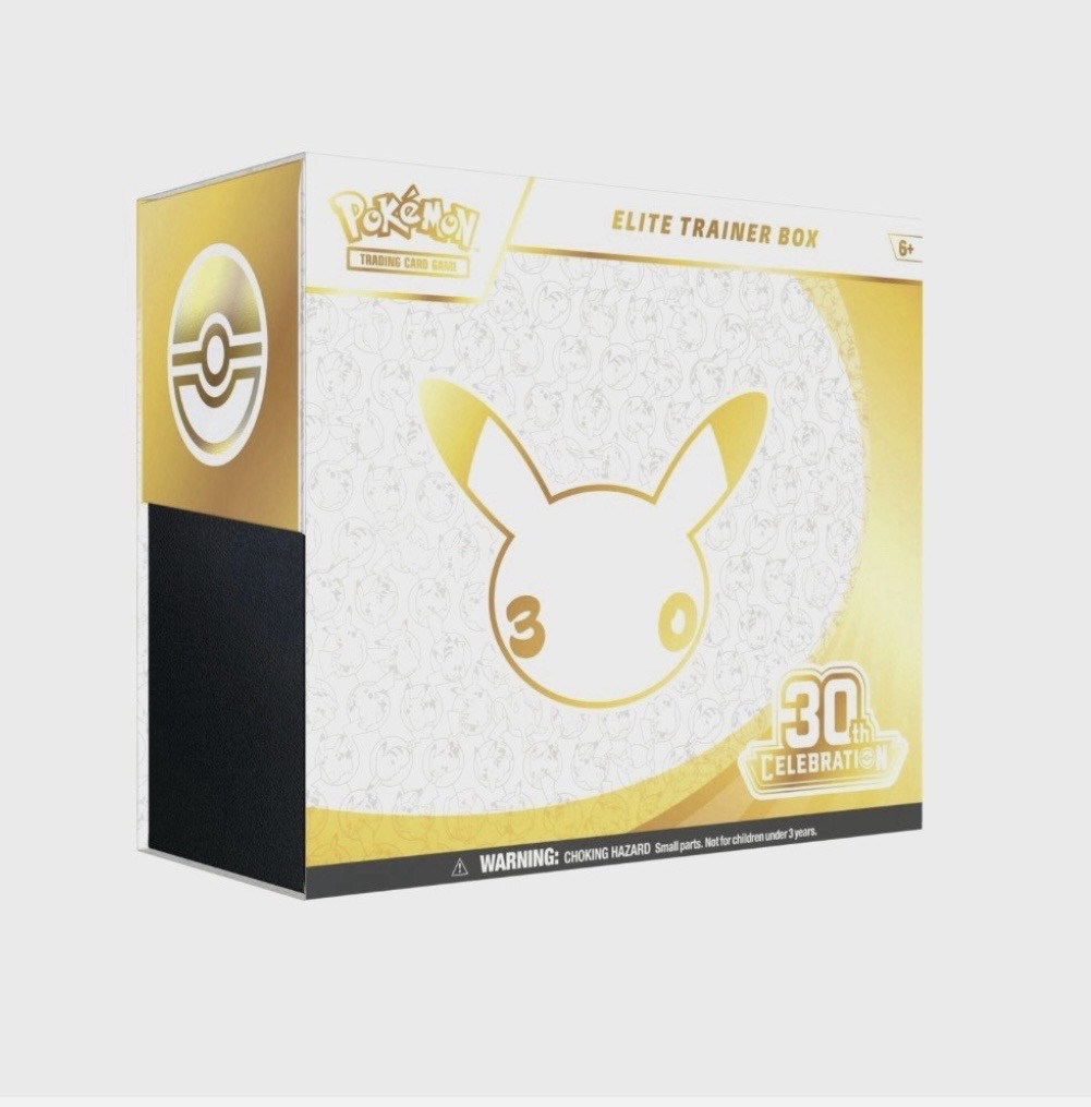 Caja Pokemon 30th Anniversary Elite Trainer Box