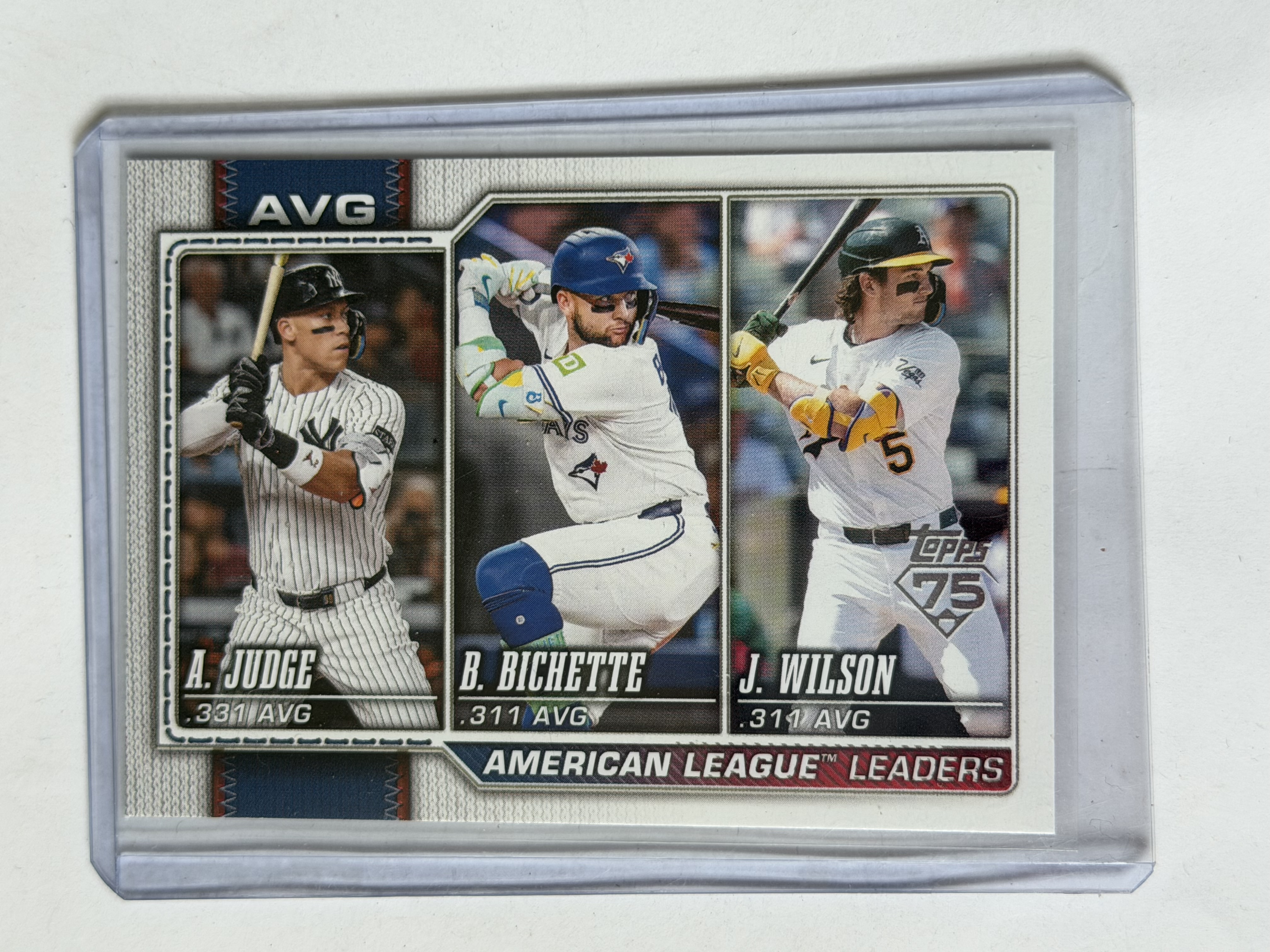 Carta A.Judge B.Bichette J.Wilson