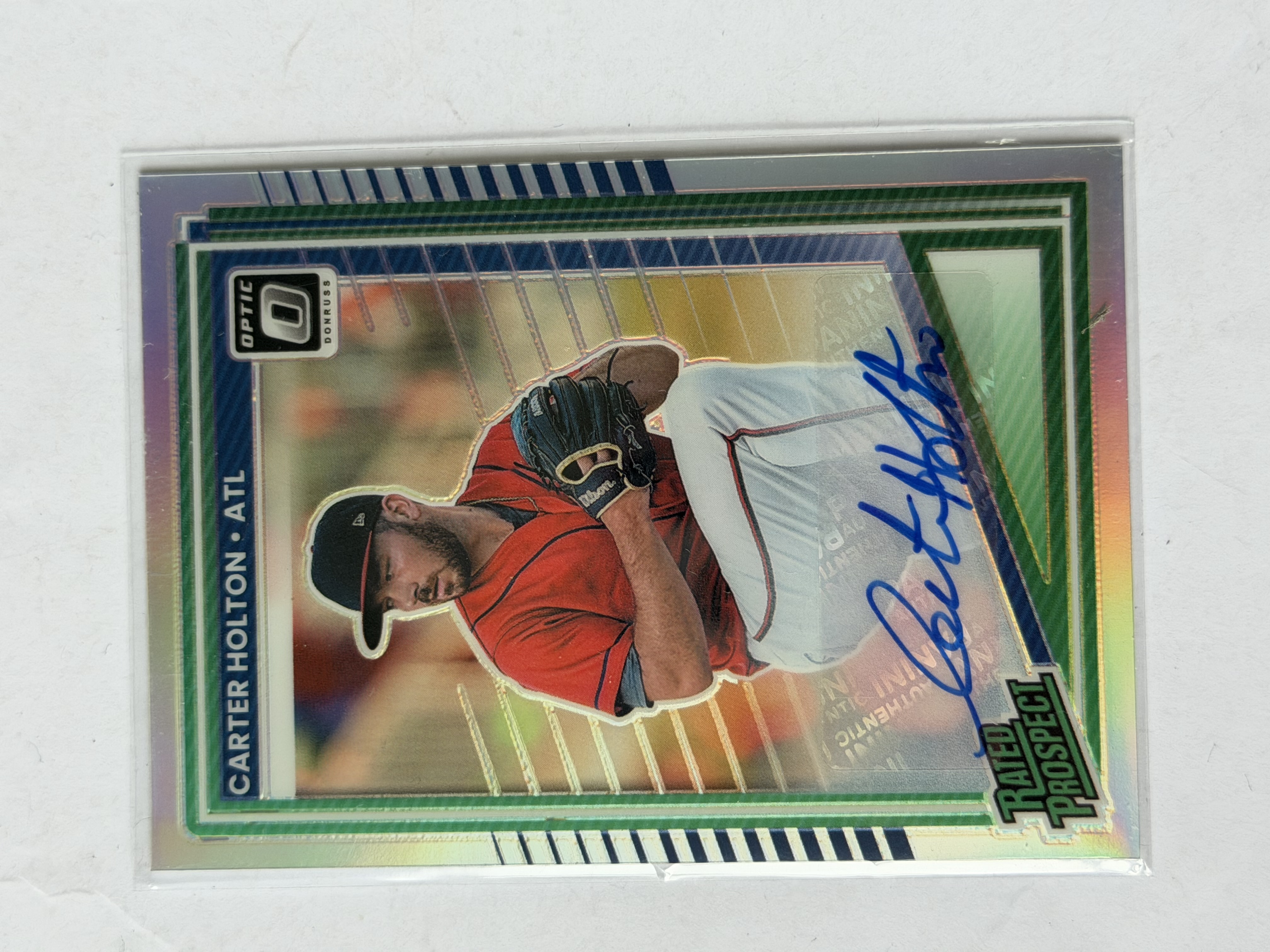 Carta Rookie Carter Holton Auto