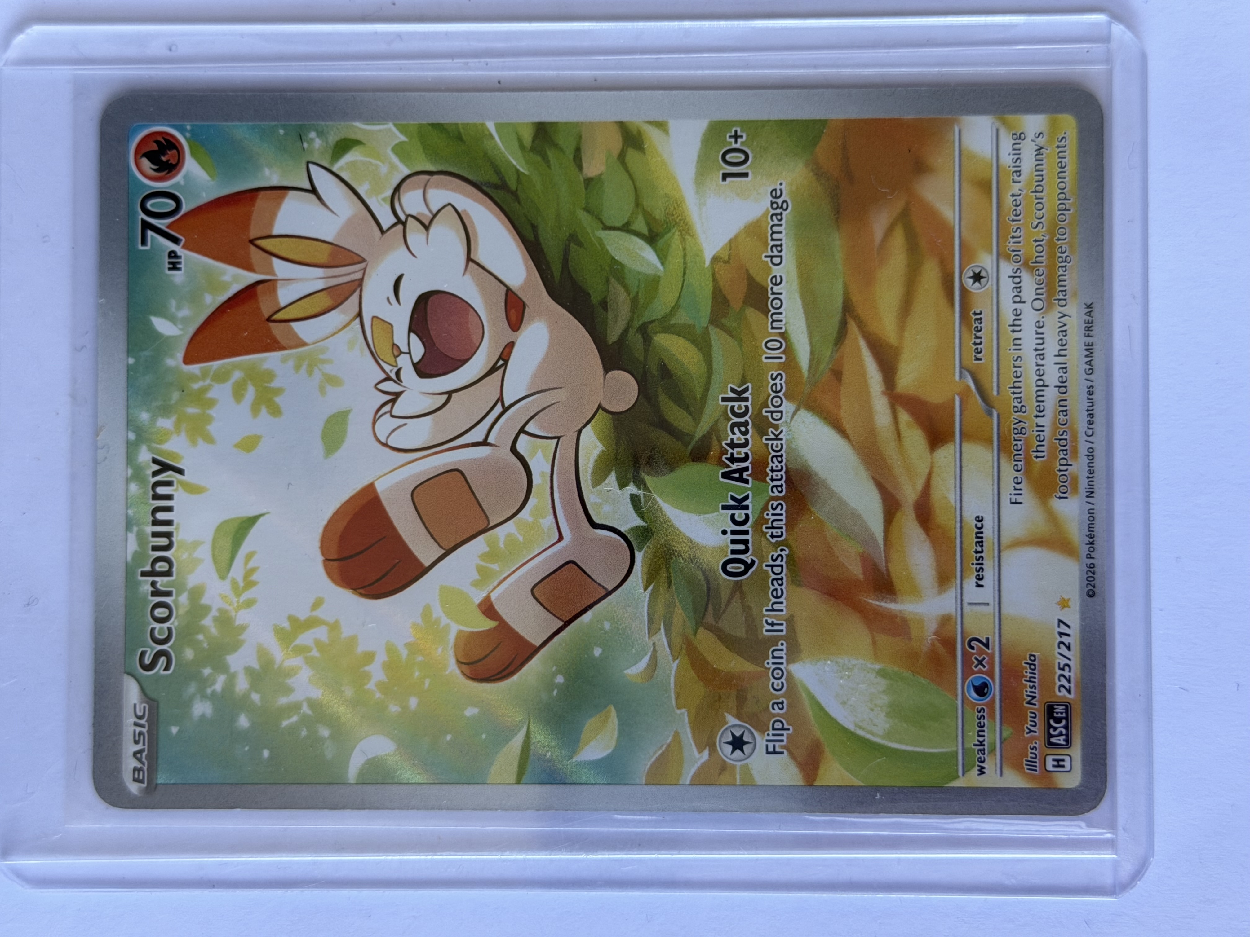 Carta Scorbunny 225/217 — Ascended Heroes