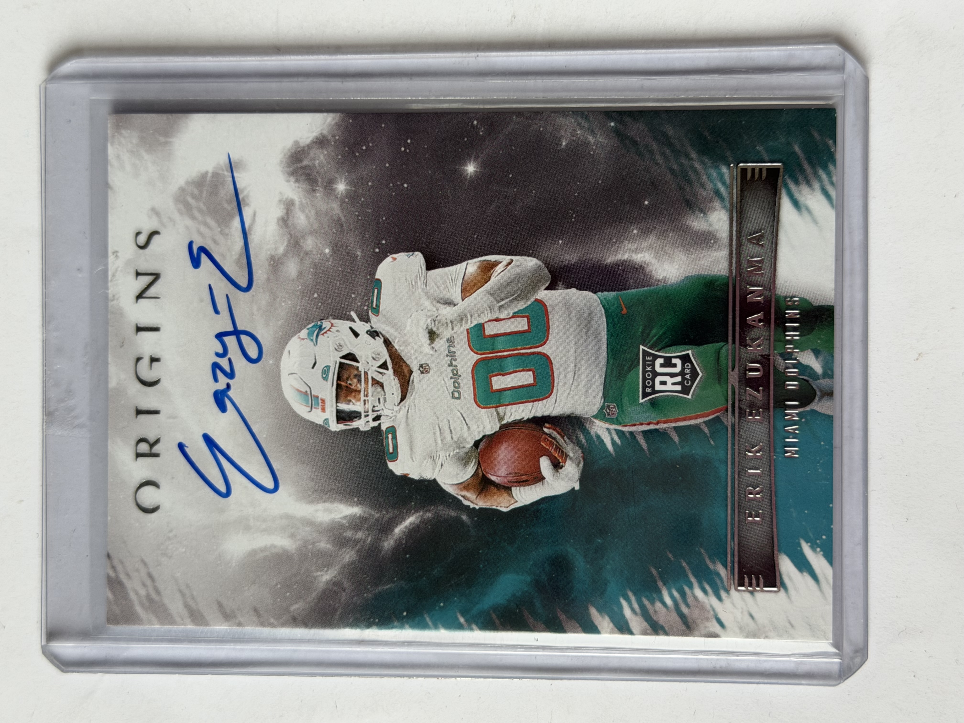 Carta Rookie Erik Ezukanma Auto