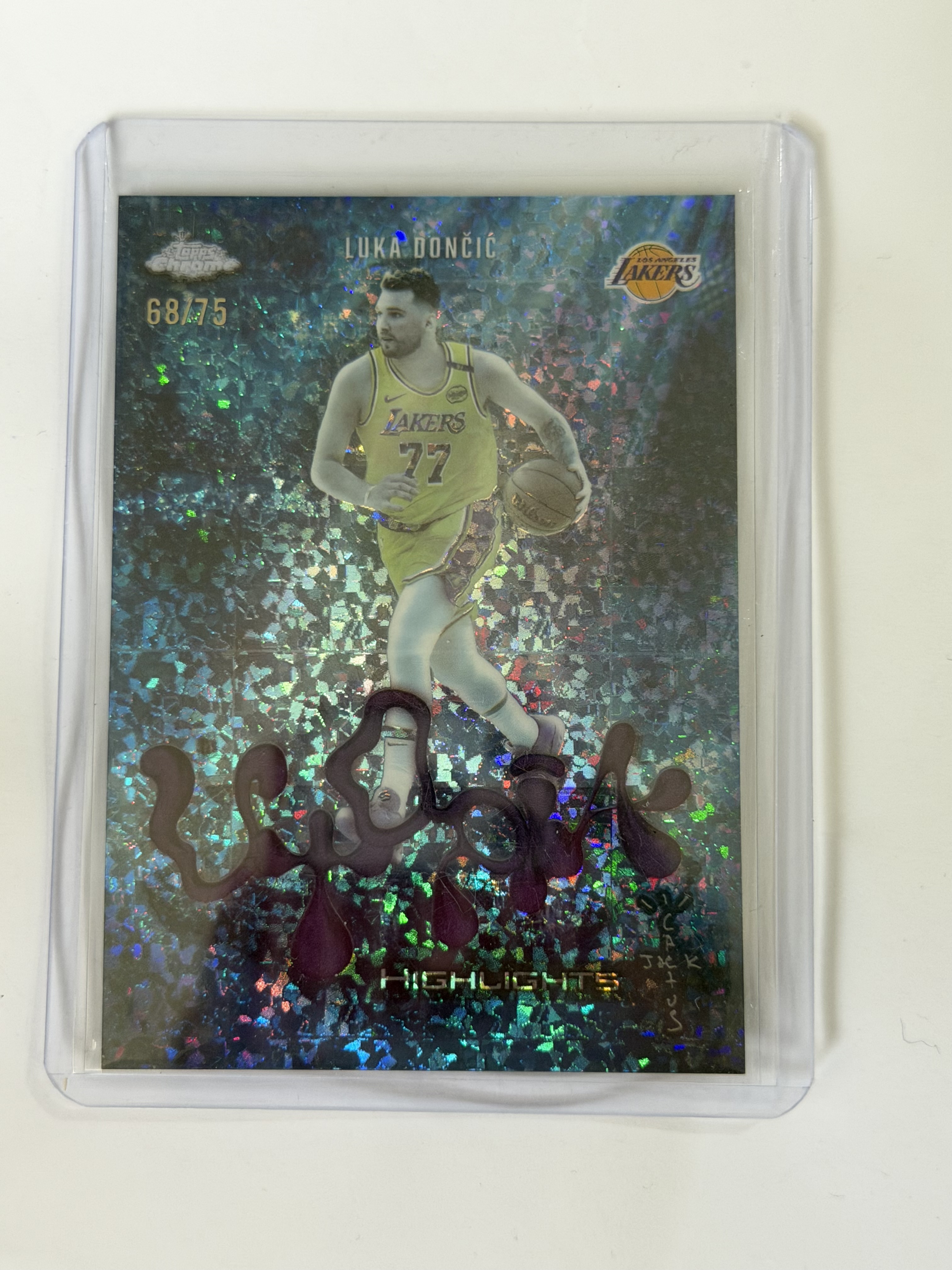Carta Luka Dončic 68/75