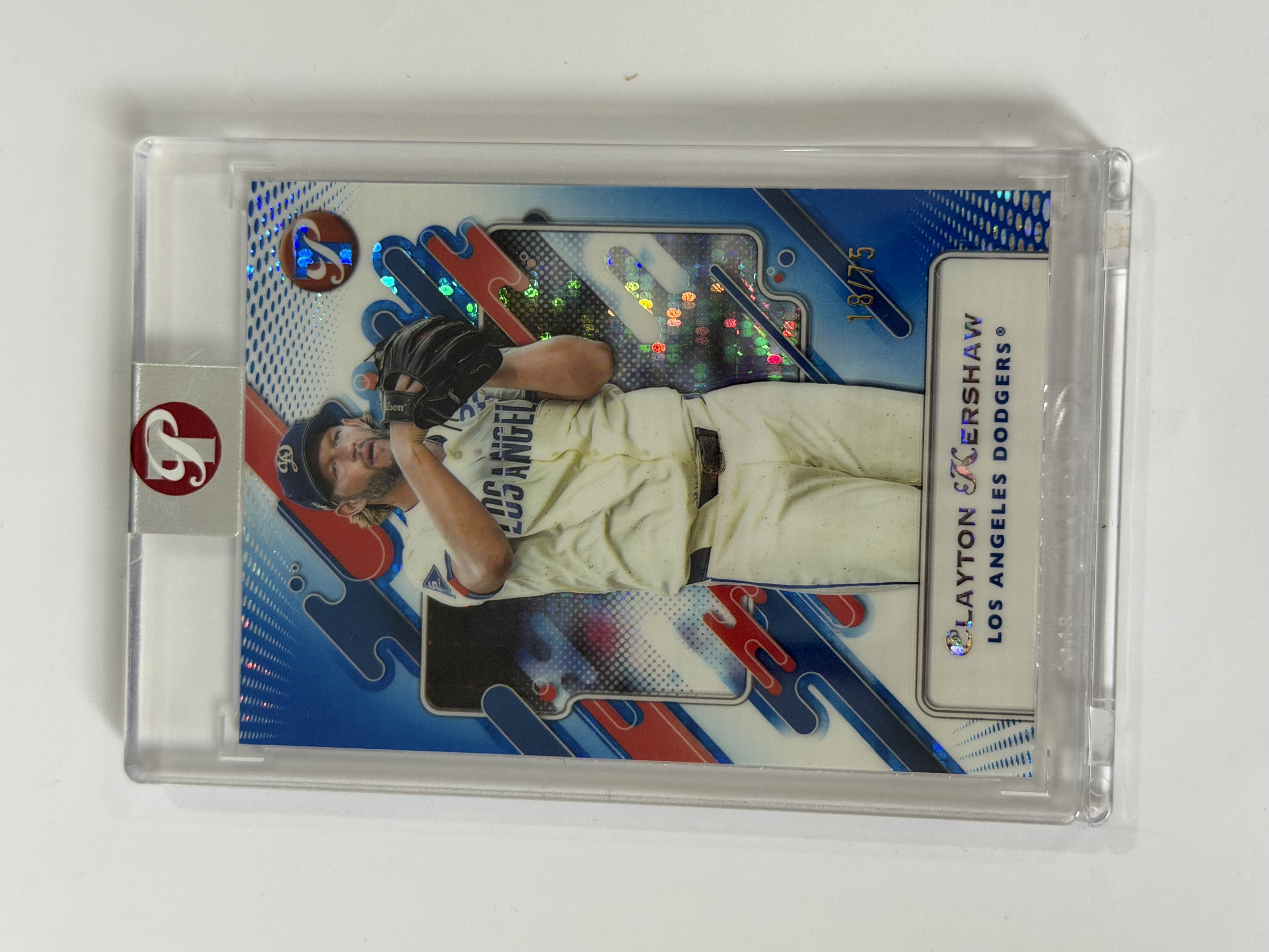 Carta Clayton Kershaw 18/75