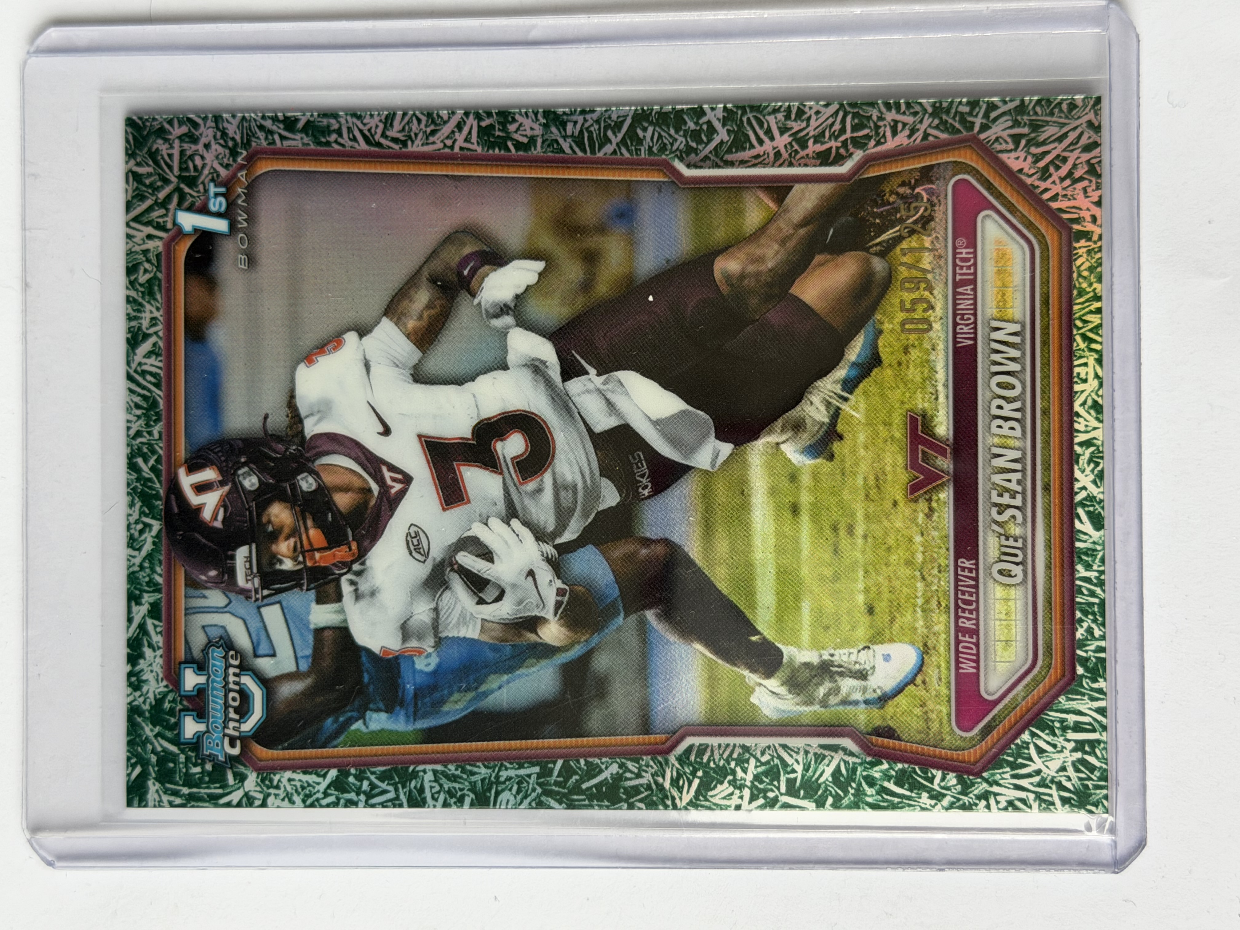 Carta Que’Sean Brown — Green Shatter 59/125