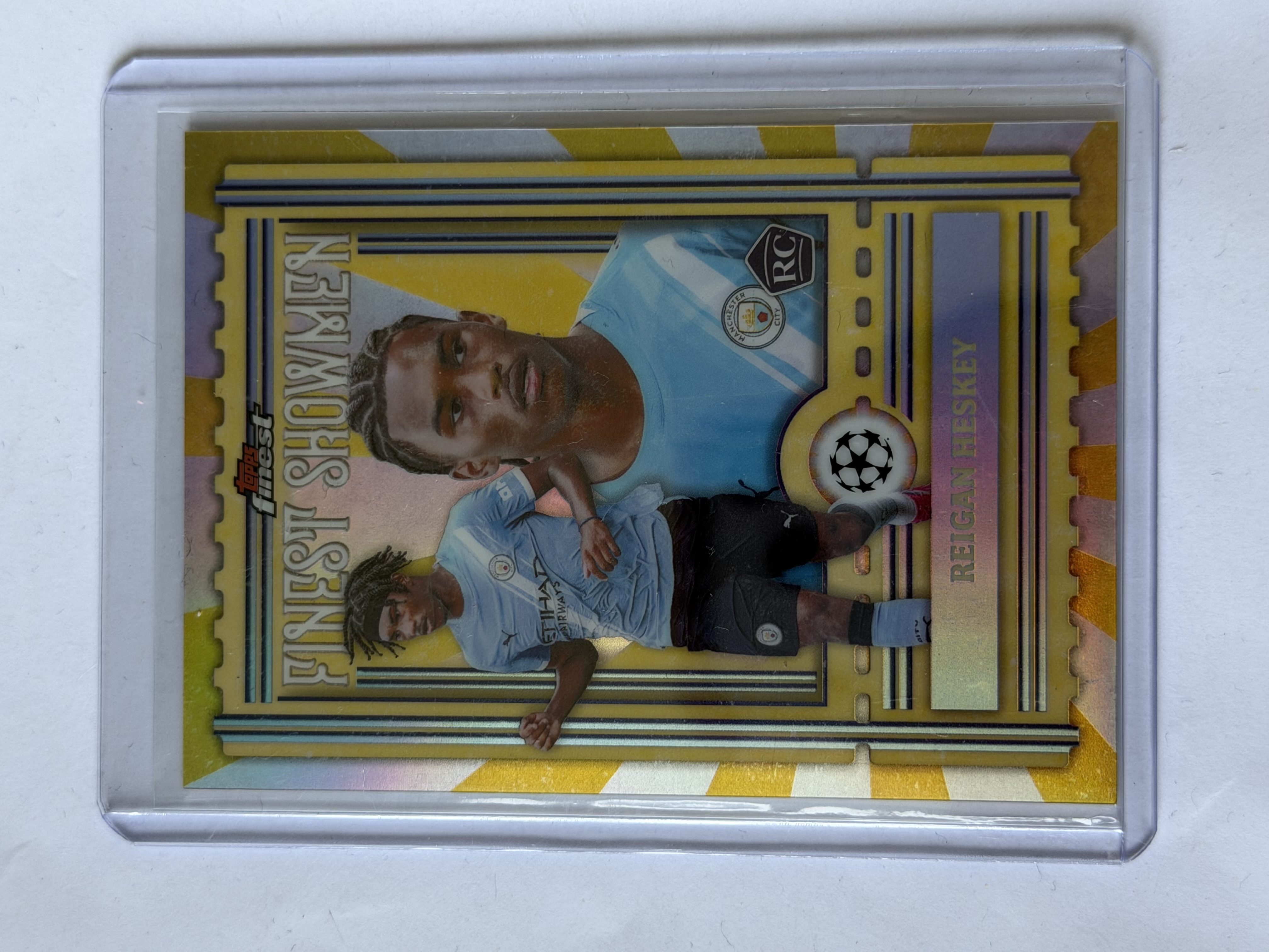 Carta Rookie Reigan Heskey