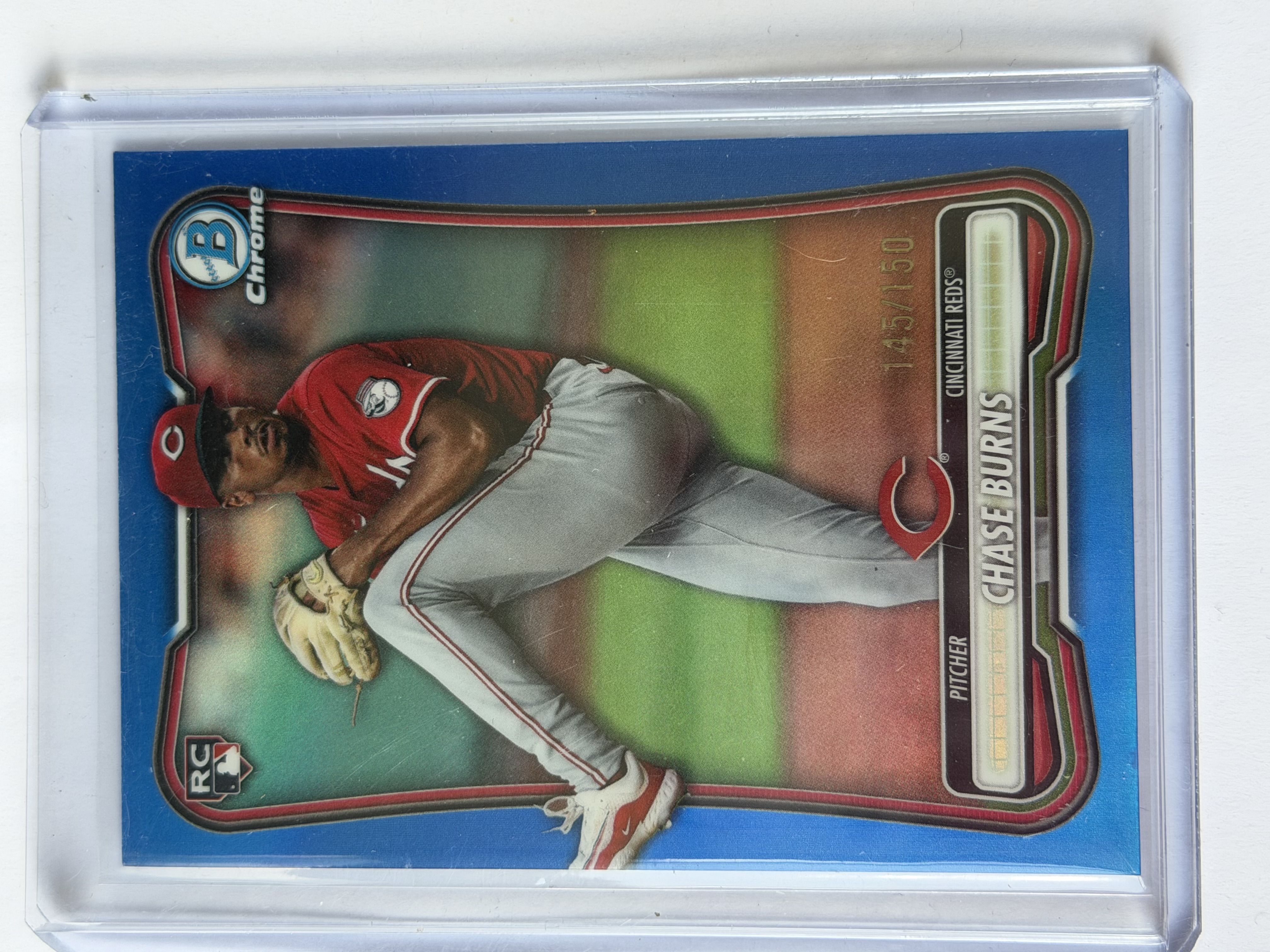 Carta Rookie Chase Burns 145/150