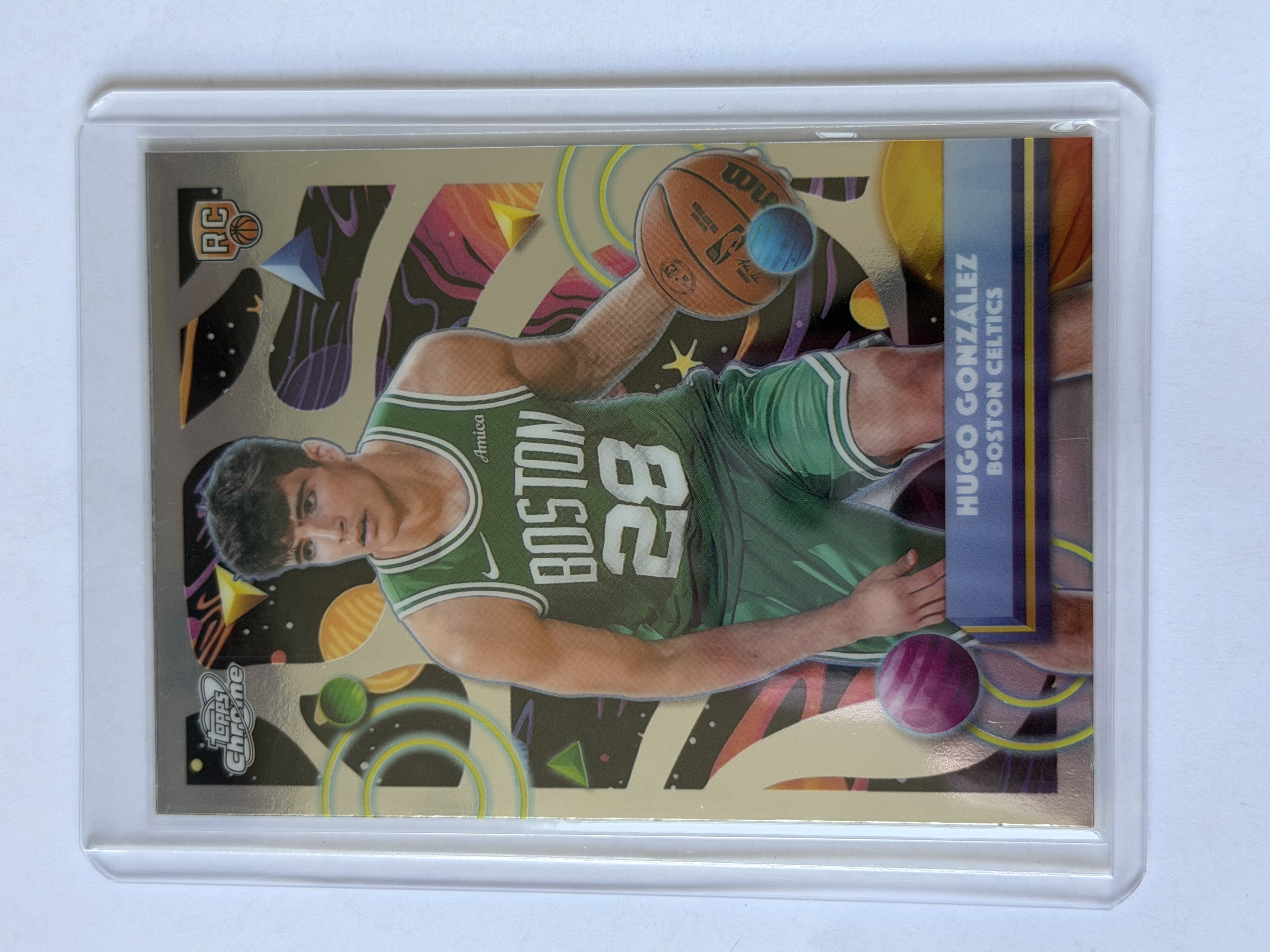 Carta Rookie Hugo Gonzalez