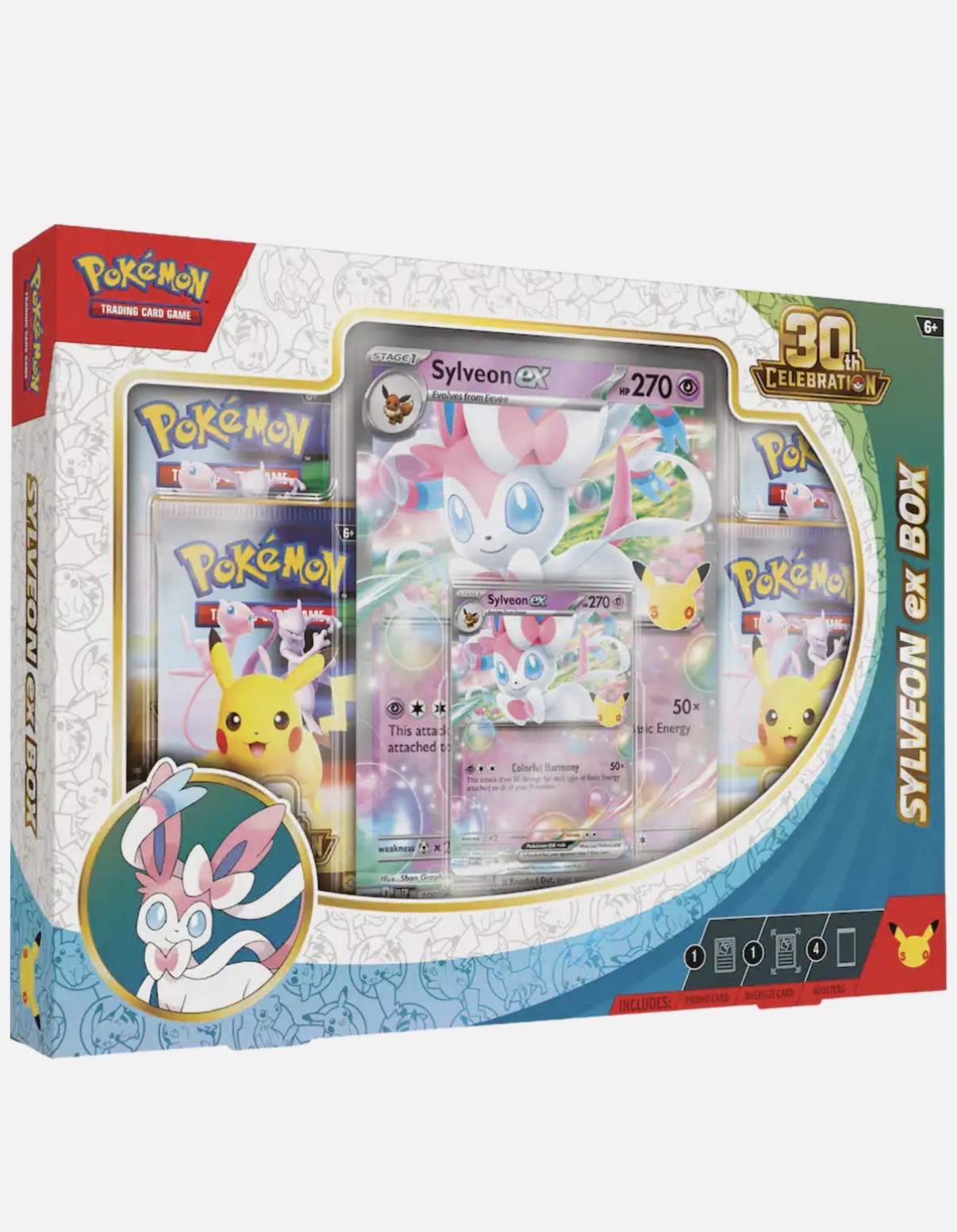 Caja Pokemon Sylveon ex Box 30th Anniversary