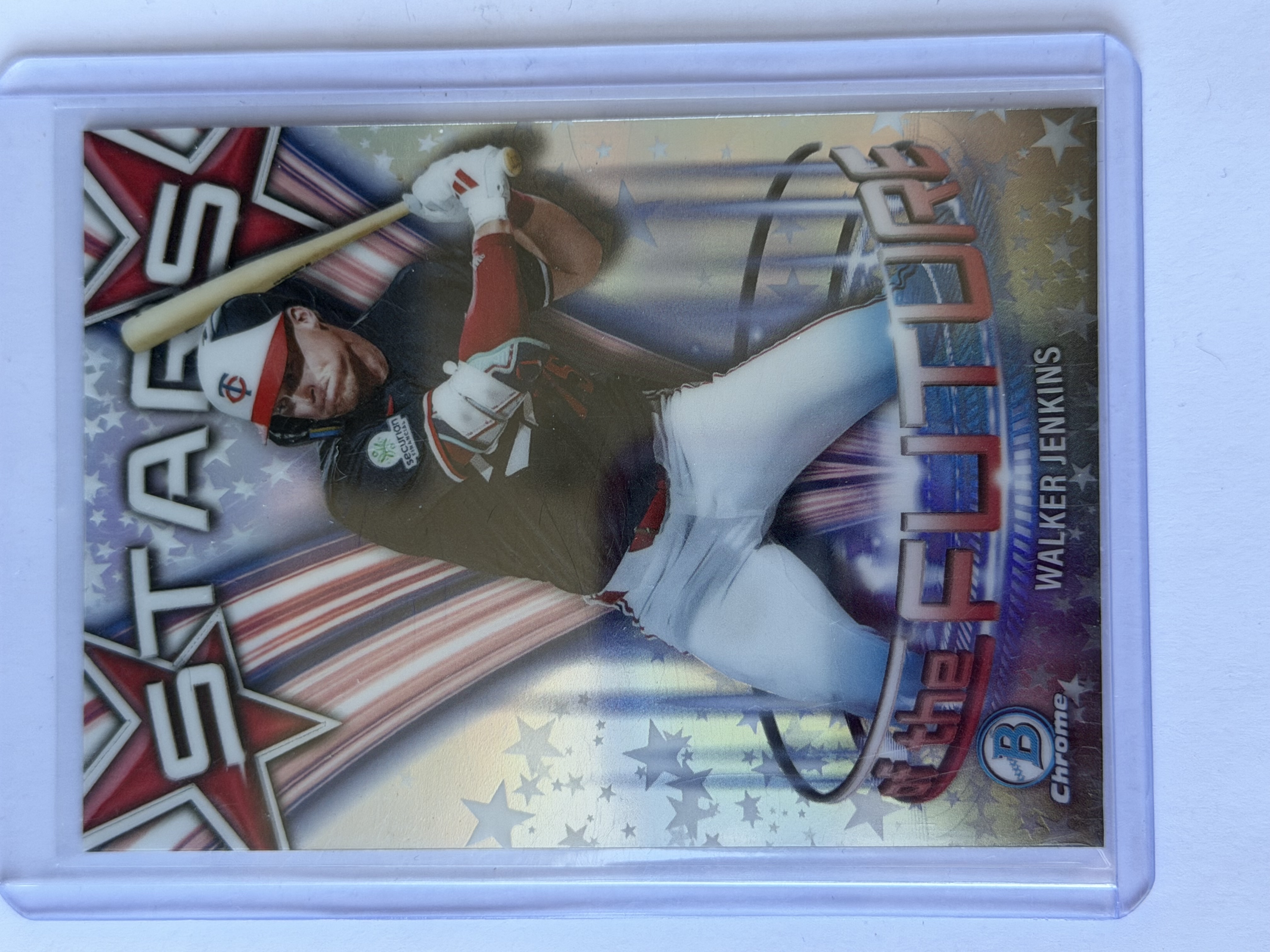 Carta Walker Jenkins — 2026 Bowman Chrome Stars of the Future #SF-15